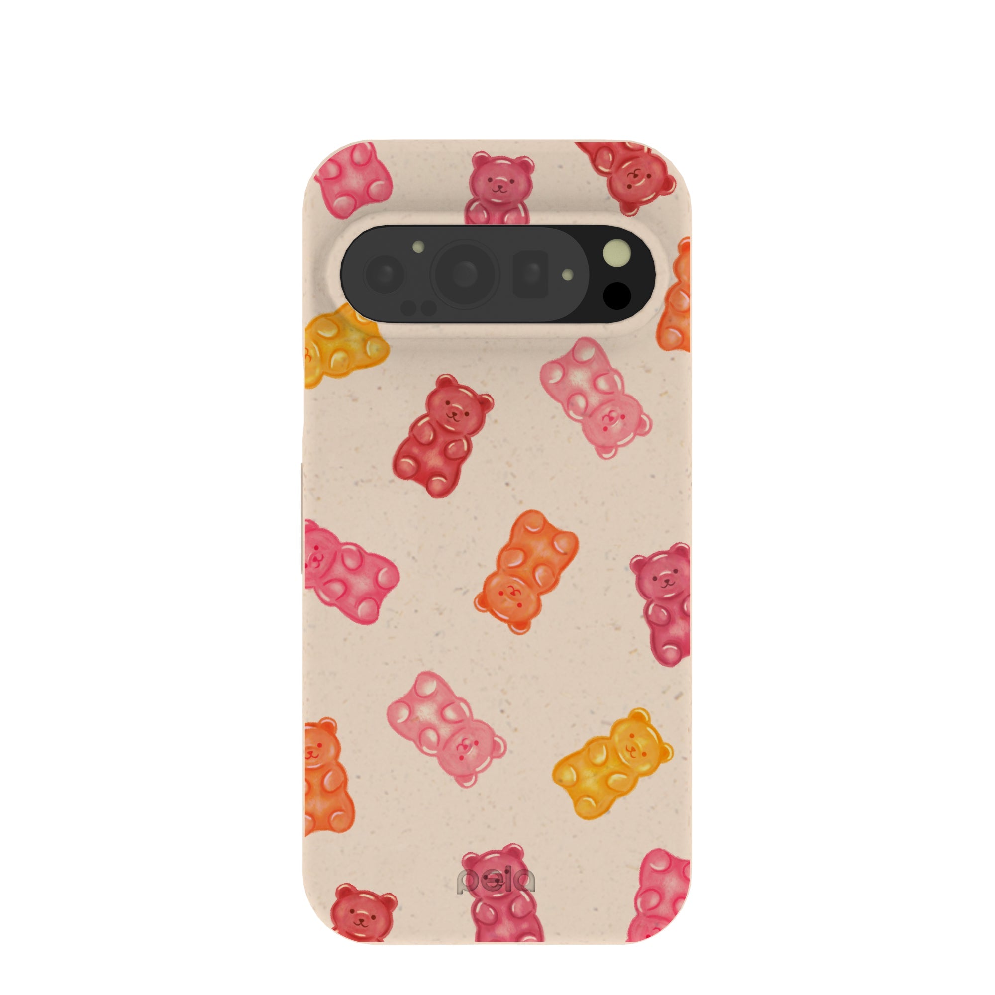 Seashell Gummy Bears Google Pixel 9/9 Pro Case Refurbished - Pela Case refurbished available on Cerqular
