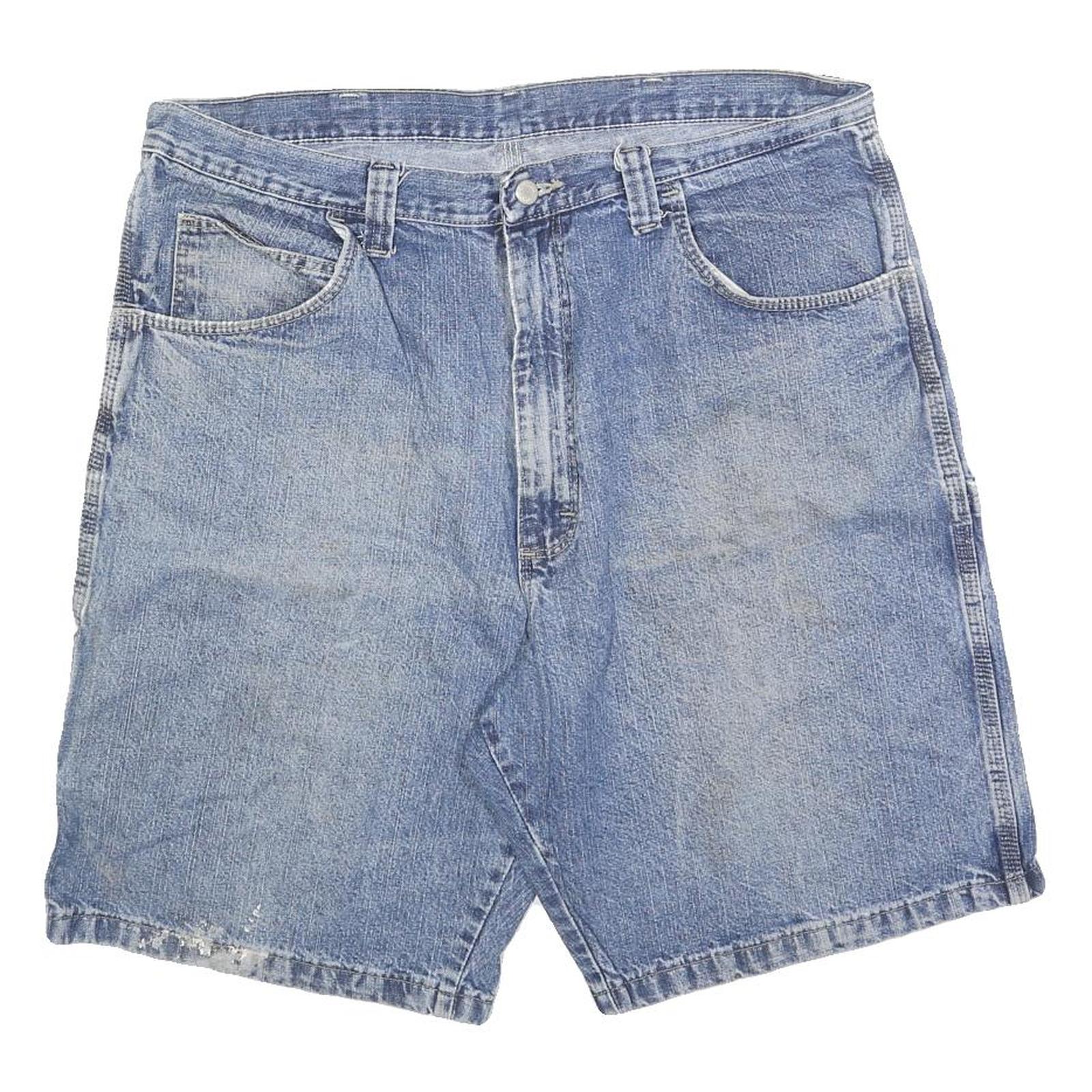 Buy WRANGLER Mens Blue Denim Casual Shorts L W36 Pocket Utility Style Refurbished - $18.19 WRANGLER Mens Blue Denim Casual Shorts L W36 Pocket Utility Style Refurbished - N/A refurbished available on Cerqular