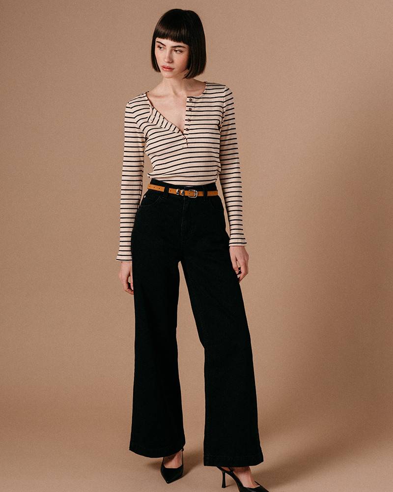 Jeans Pantalon 95 Noir | Color: NOIR | Size: XL Refurbished - N/A (I could not find a well-known brand with this name refurbished available on Cerqular
