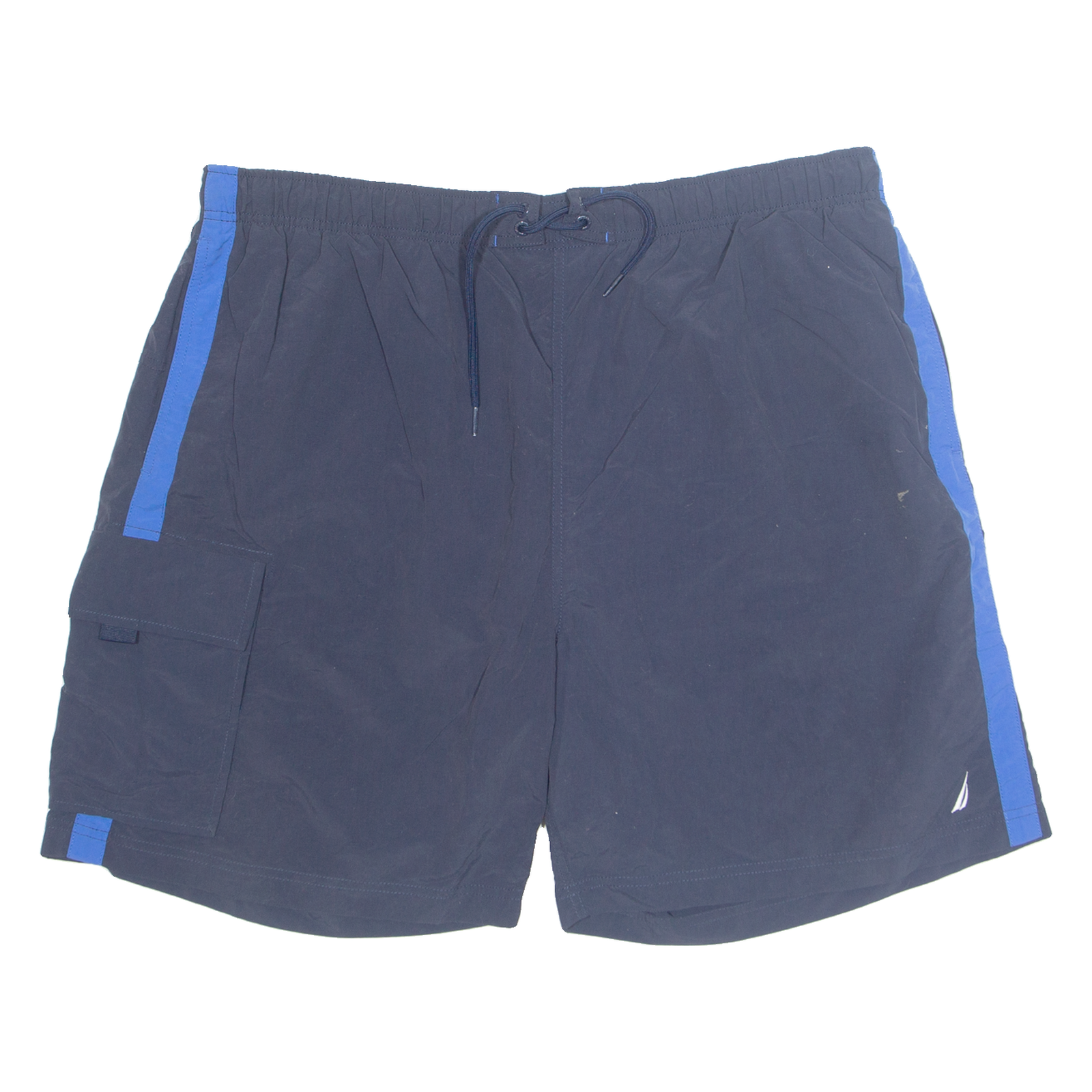 NAUTICA Mesh Lined Mens Swimming Shorts Blue 2XL W38 Refurbished - N/A refurbished available on Cerqular
