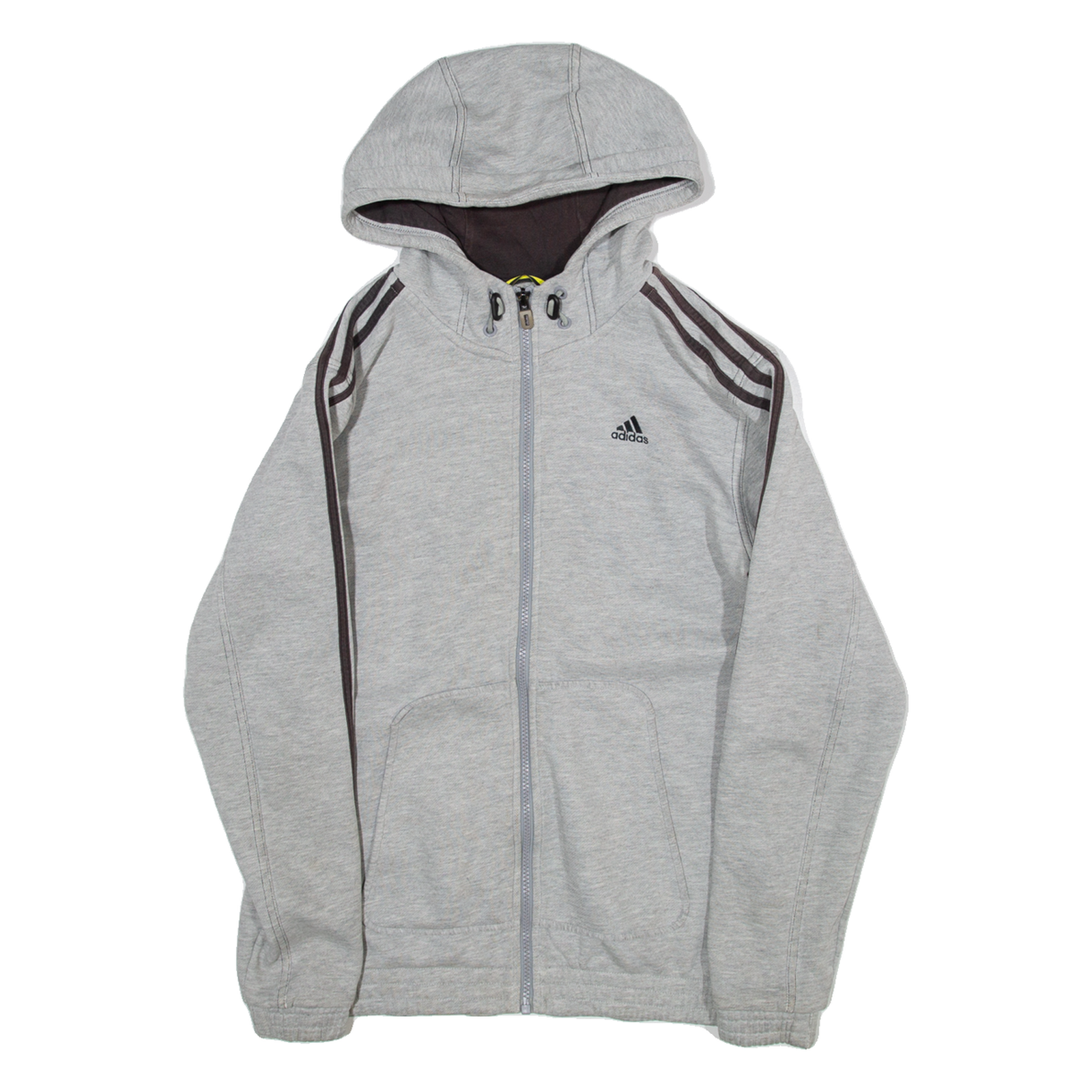 ADIDAS Label Size 36-38 Womens Grey Hoodie Full Zip M Refurbished - N/A refurbished available on Cerqular