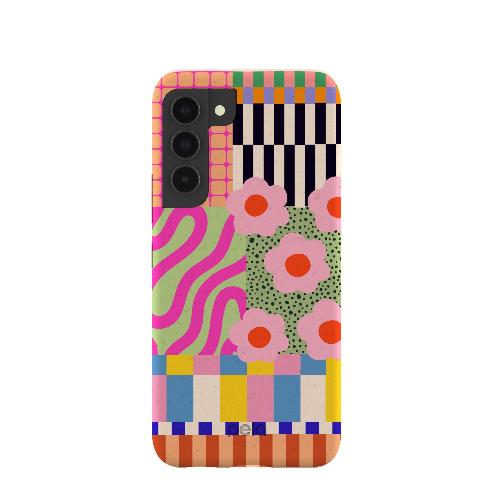 Seashell Abstract Cake Samsung Galaxy S22 Case Refurbished - Pela Case refurbished available on Cerqular