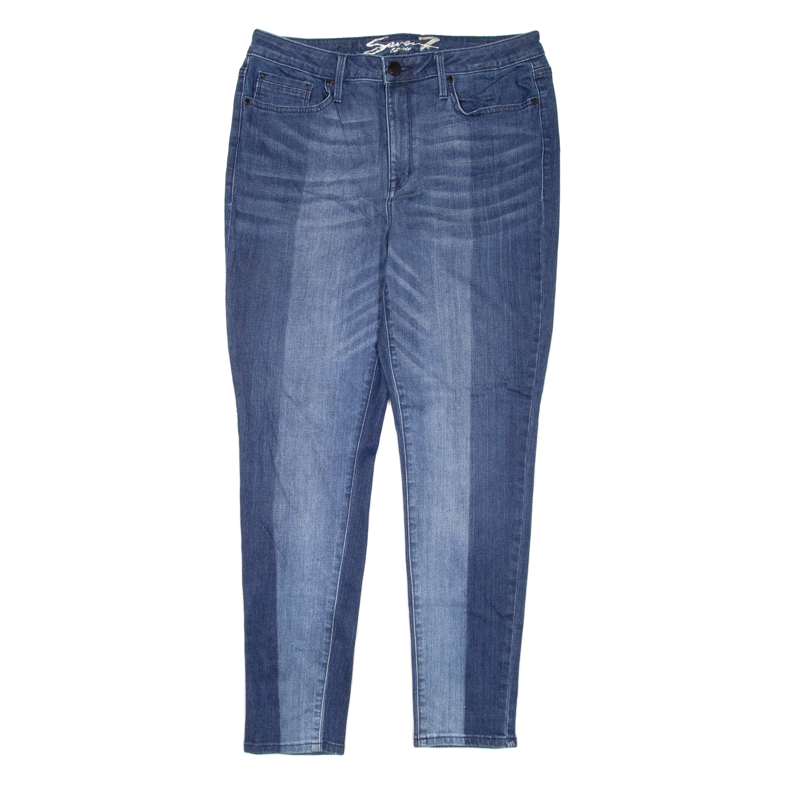 SEVEN Womens Jeans Blue Regular Tapered W32 L29 Refurbished - N/A refurbished available on Cerqular