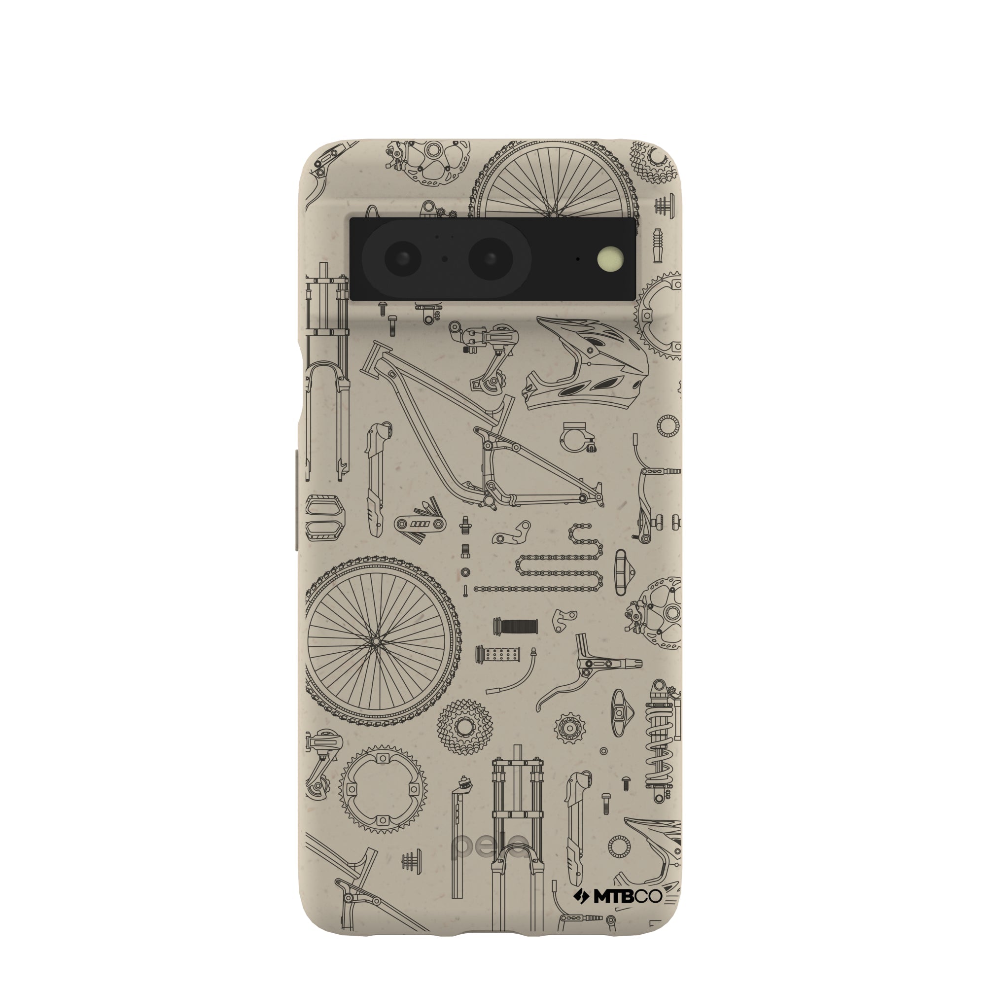 London Fog Changing Gears MTBCO Google Pixel 8 Case Refurbished - Pela Case refurbished available on Cerqular