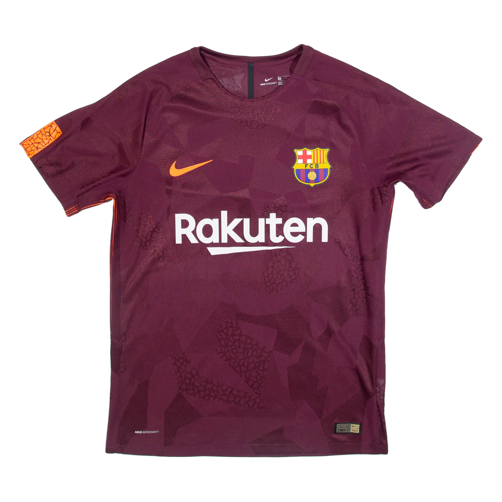 NIKE Barcelona Mens Football Shirt Jersey Purple M Refurbished - N/A refurbished available on Cerqular