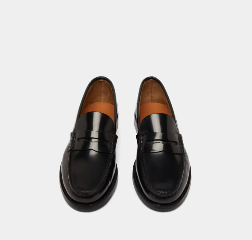 609- Odelya Cuir Glace Noir | Color: NOIR | Size: 40 Refurbished - Rue Madame is a known brand, and the standardized name is " refurbished available on Cerqular