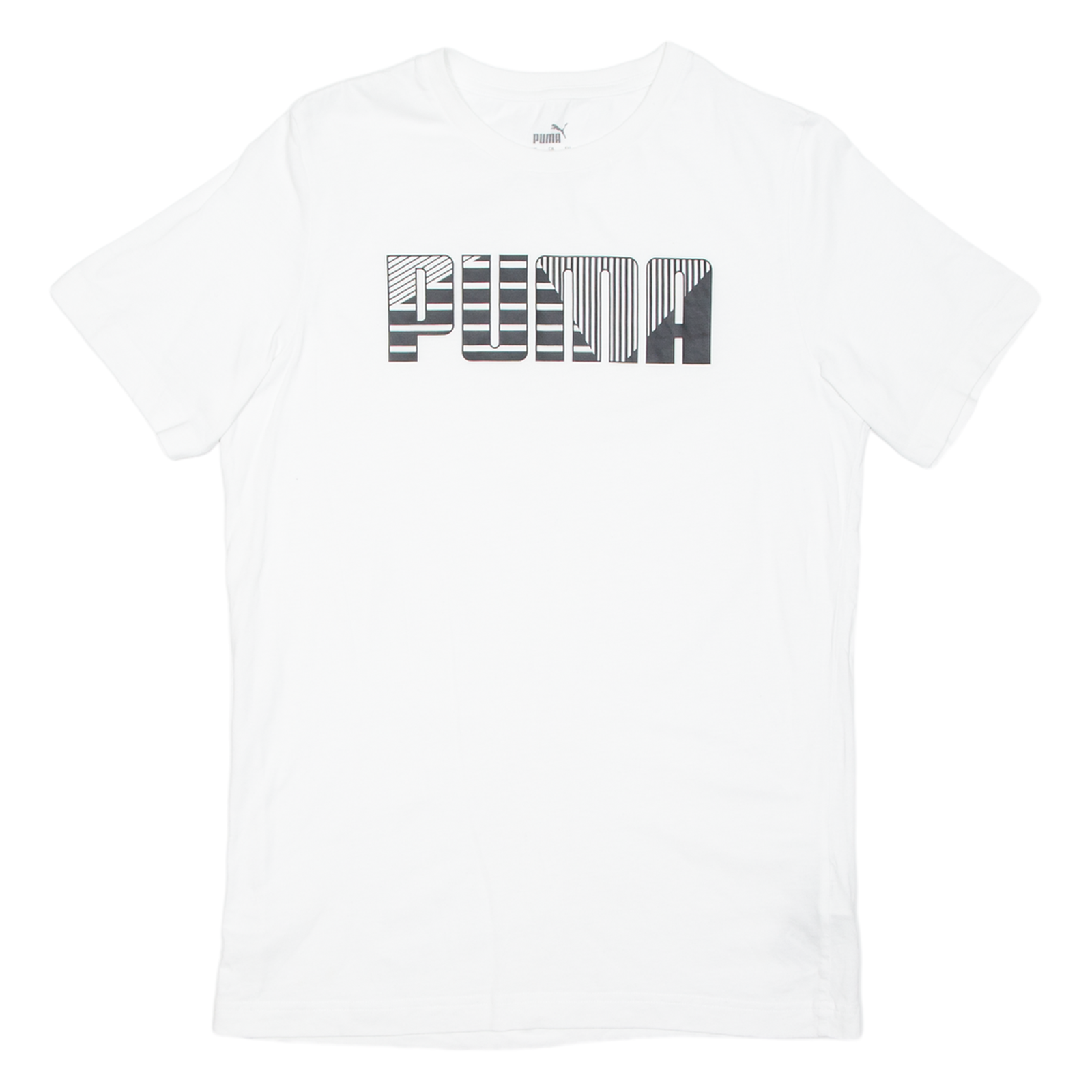 PUMA Mens T-Shirt White S Refurbished - N/A refurbished available on Cerqular