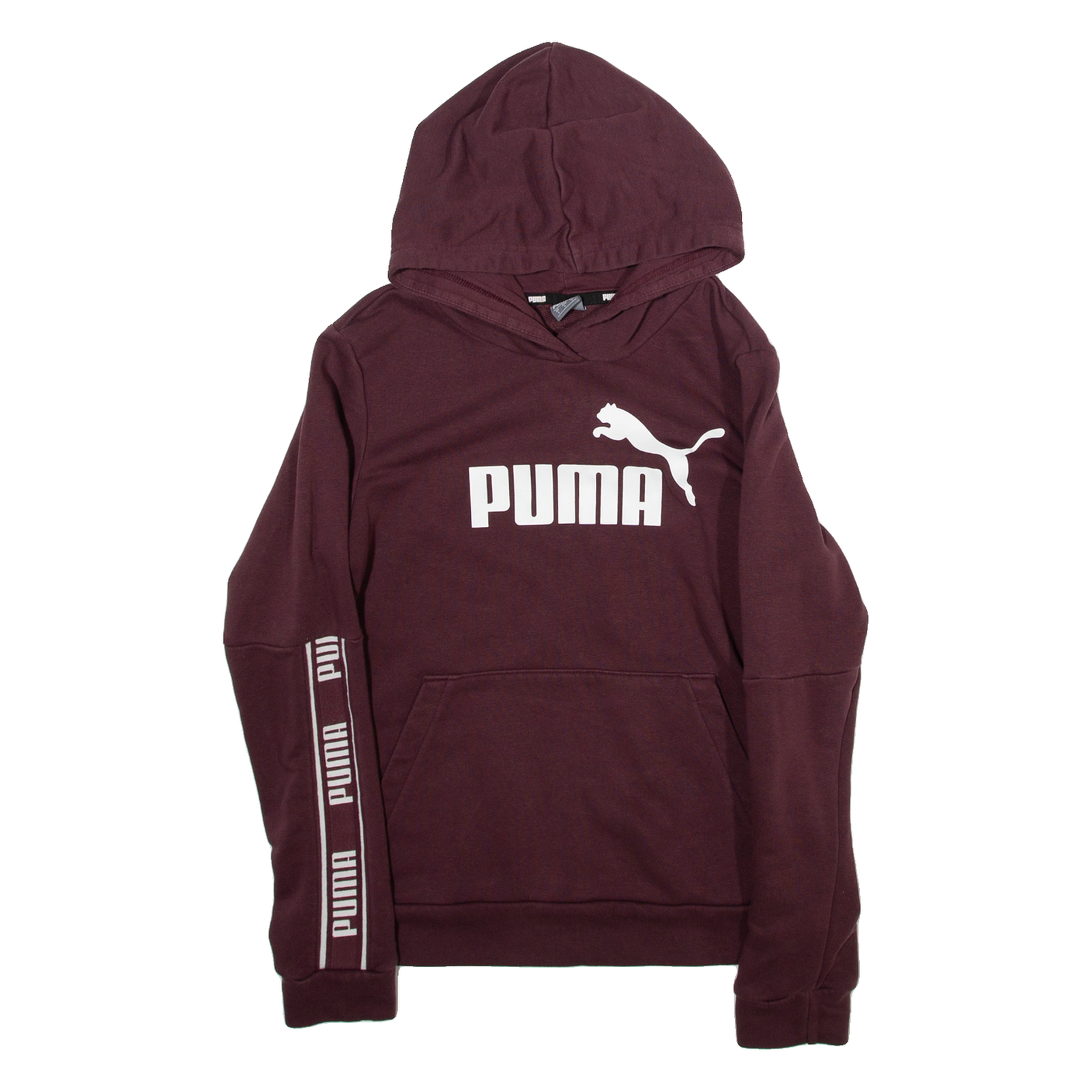 PUMA Mens Maroon Hoodie S Refurbished - N/A refurbished available on Cerqular