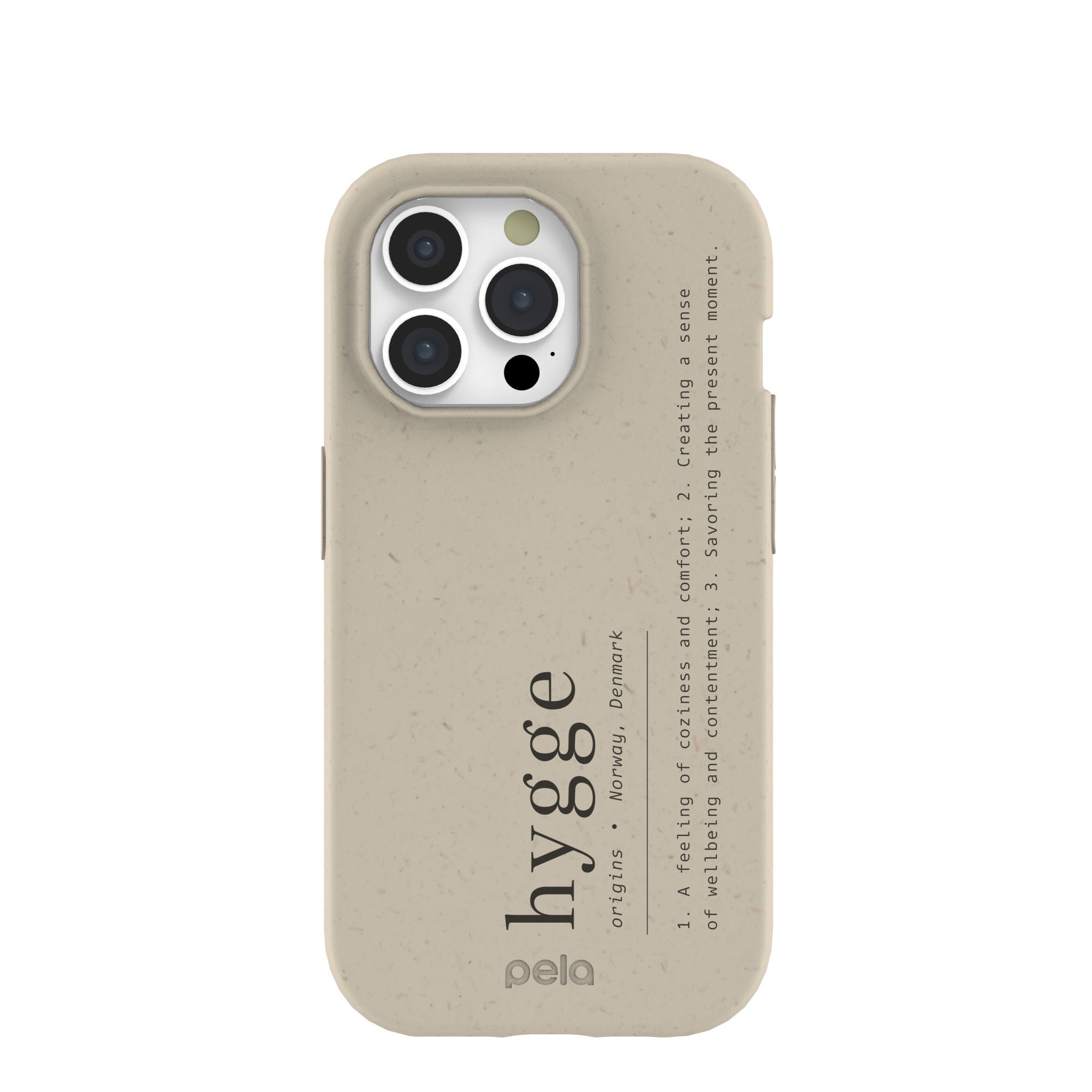 London Fog Hygge iPhone 15 Pro Case Refurbished - Pela Case refurbished available on Cerqular