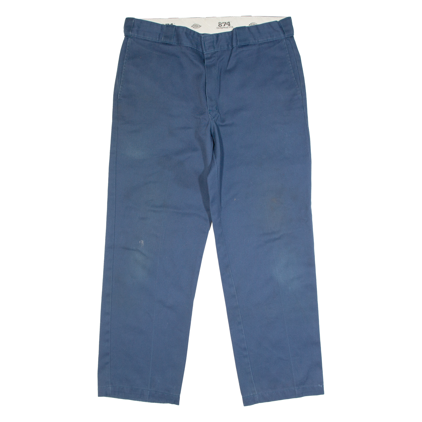 DICKIES 874 Chino Style Workwear Mens Trousers Blue Classic Straight W36 L29 Refurbished - N/A refurbished available on Cerqular