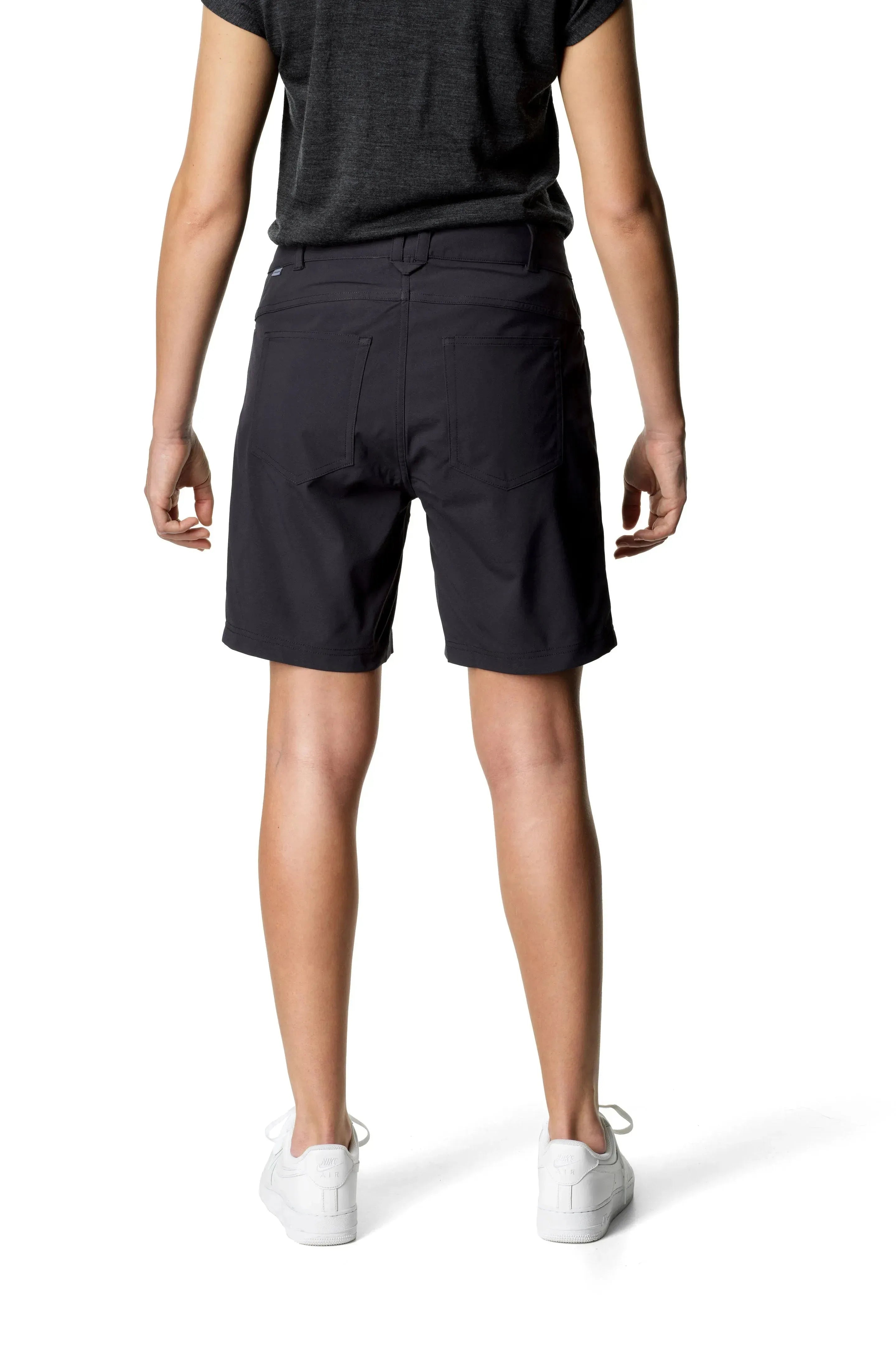 W's Dock Shorts | Color: true black | Size: S Refurbished - Houdini Sportswear refurbished available on Cerqular