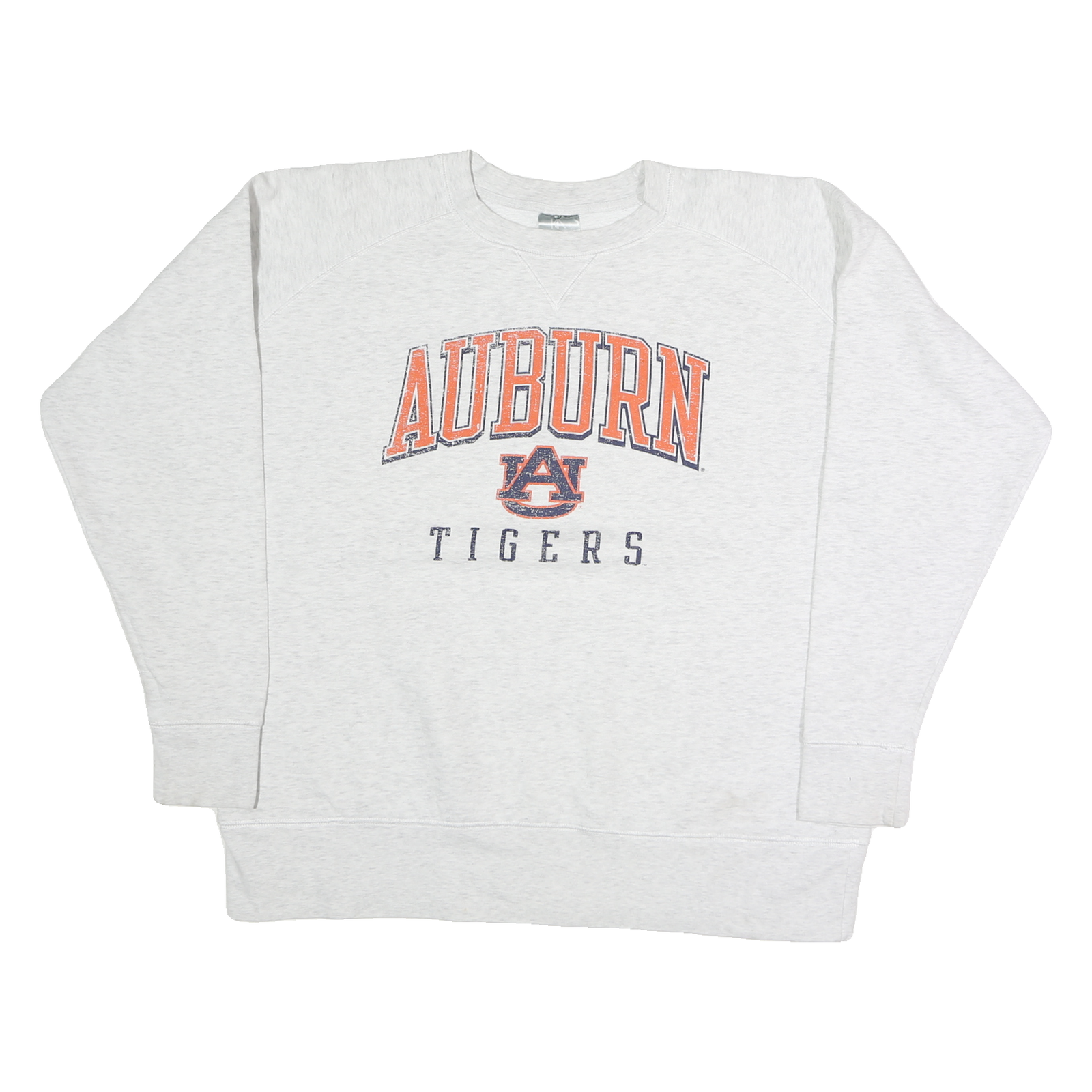 KNIGHTS Mens White Auburn Tigers Crew Neck XL Cotton Sweatshirt Refurbished - N/A refurbished available on Cerqular