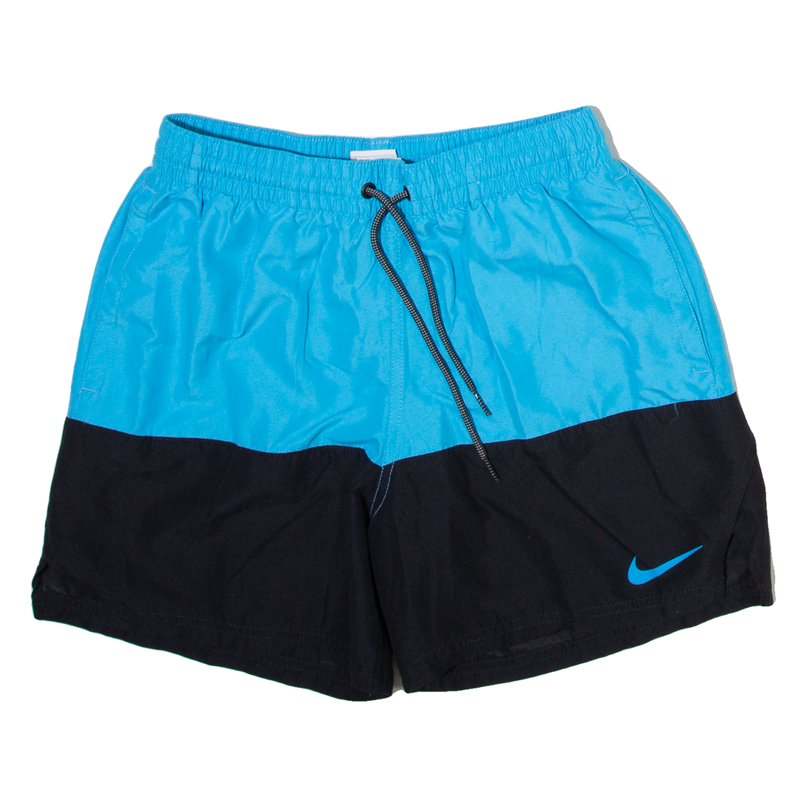 NIKE Mens Casual Shorts Blue Colourblock S W26 Refurbished - N/A refurbished available on Cerqular
