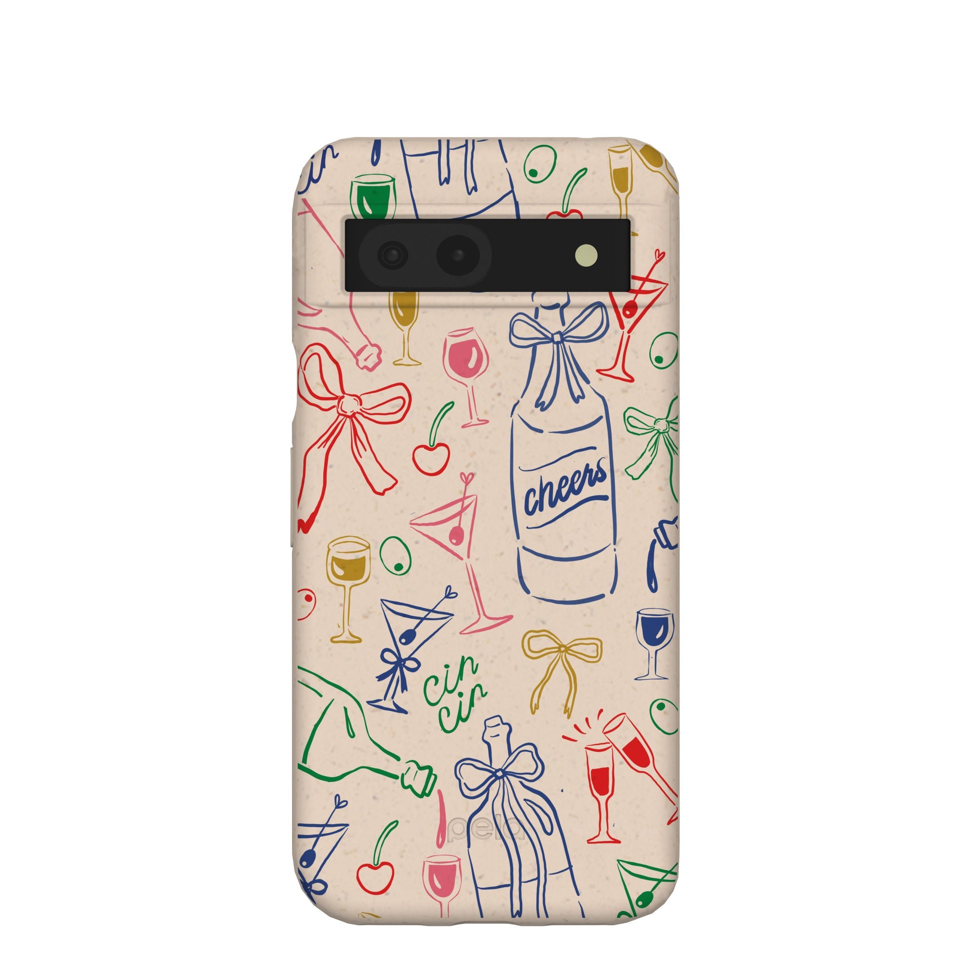 Seashell Midnight Toast Google Pixel 8a Case Refurbished - Pela Case refurbished available on Cerqular