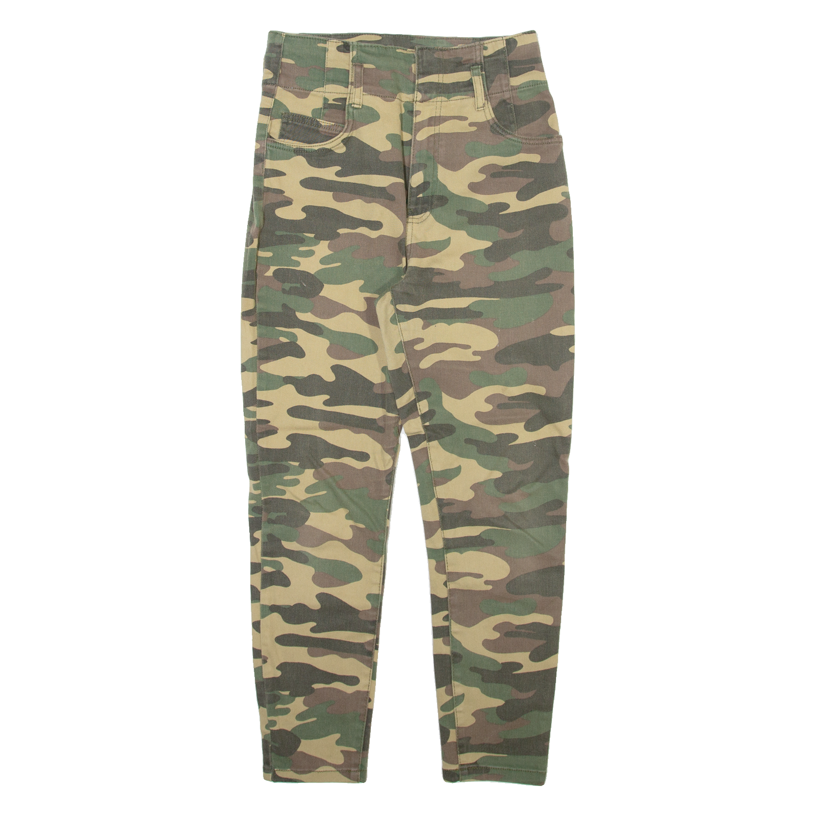 Buy BERSHKA Camo Womens Trousers Grey Slim Skinny W26 L25 Refurbished - $14.03 BERSHKA Camo Womens Trousers Grey Slim Skinny W26 L25 Refurbished - N/A refurbished available on Cerqular