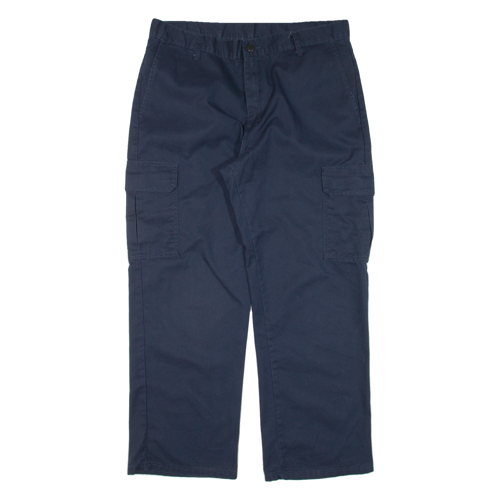 DICKIES Cargo Workwear Mens Trousers Blue Relaxed Straight W35 L28 Refurbished - N/A refurbished available on Cerqular