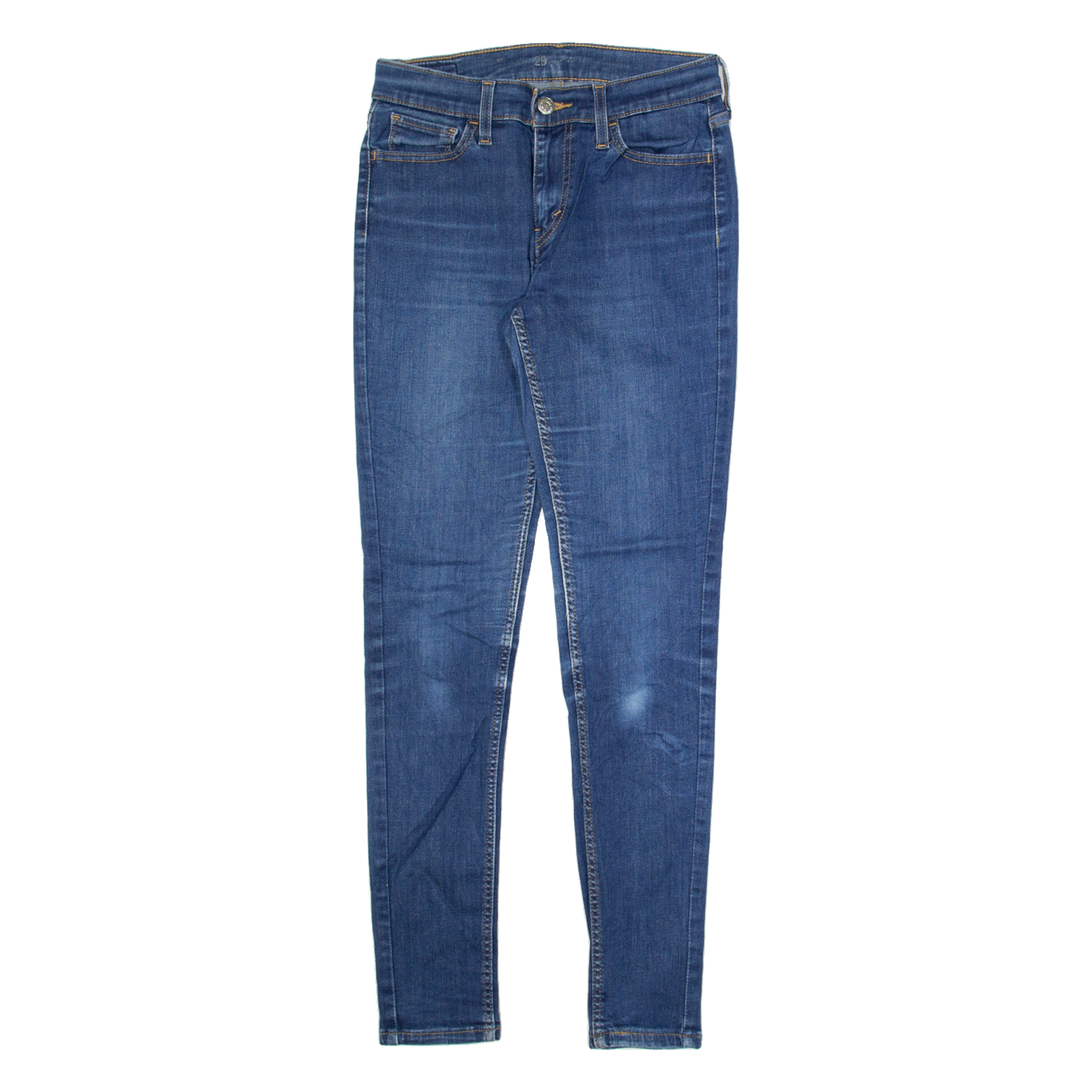 LEVI'S Womens Jeans Blue Slim Tapered W29 L30 Refurbished - N/A refurbished available on Cerqular