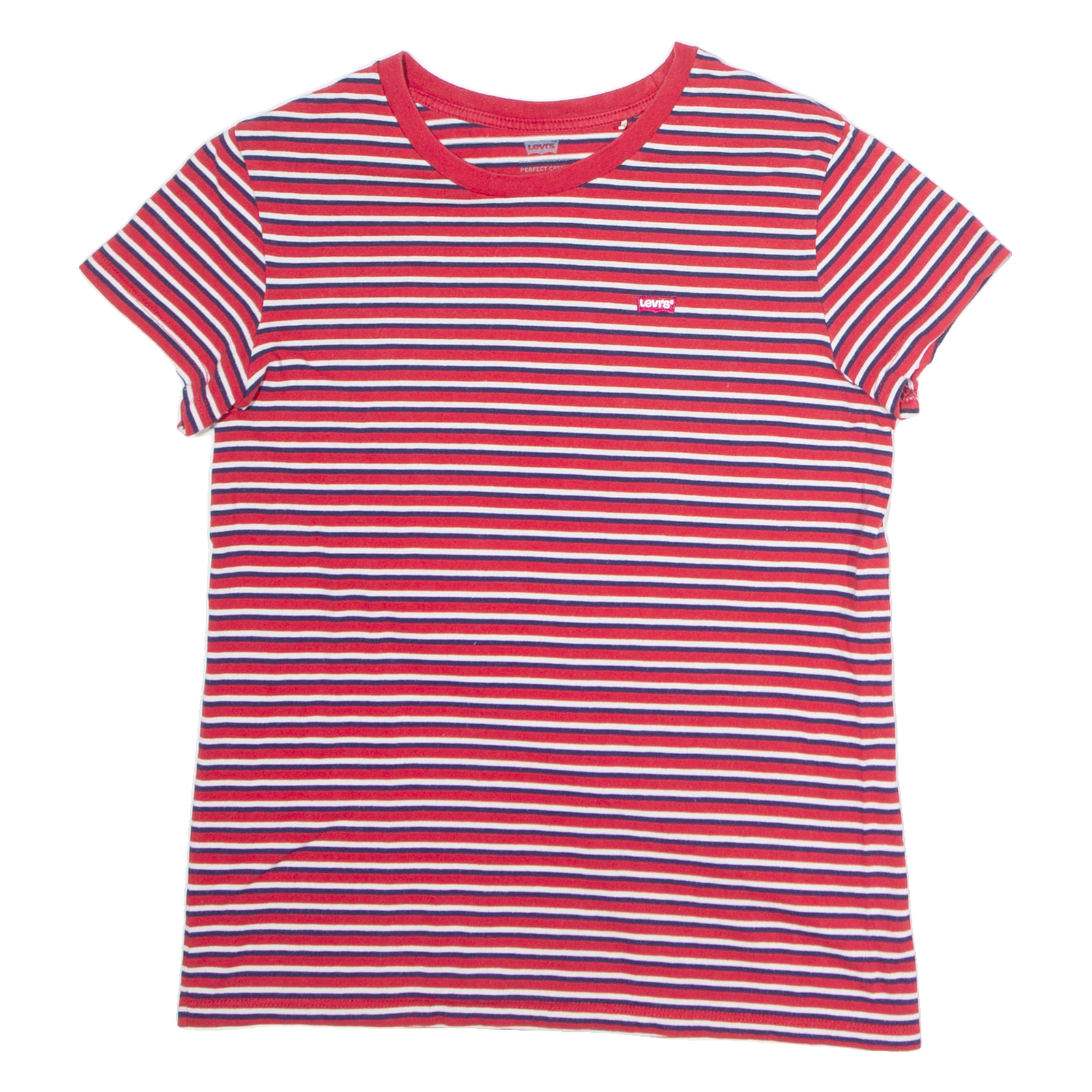 LEVI'S Mens T-Shirt Red XS Refurbished - N/A refurbished available on Cerqular