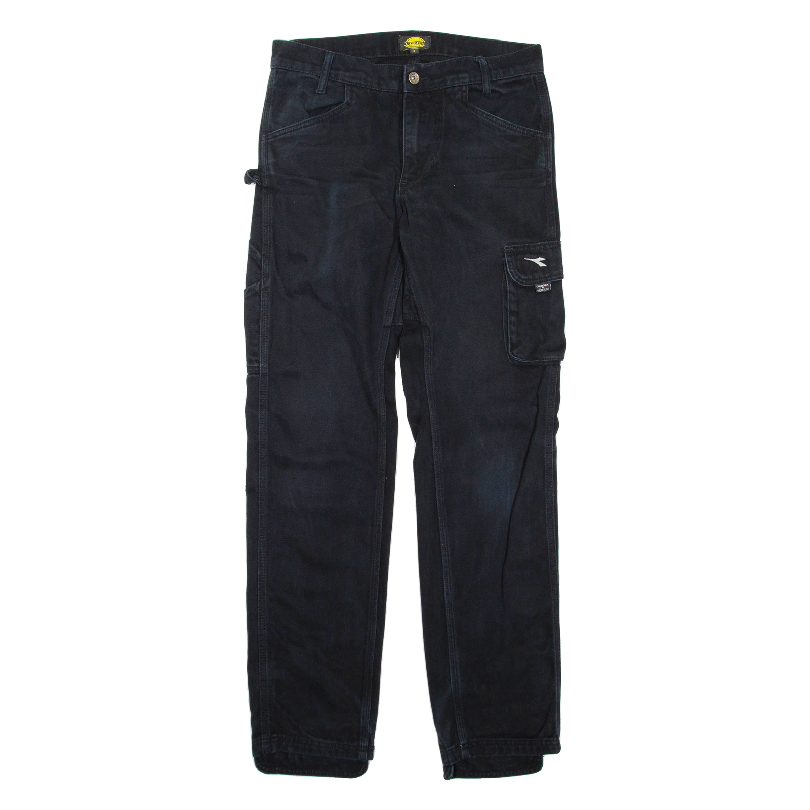 DIADORA Mens Trousers Black Regular Straight W32 L32 Refurbished - N/A refurbished available on Cerqular