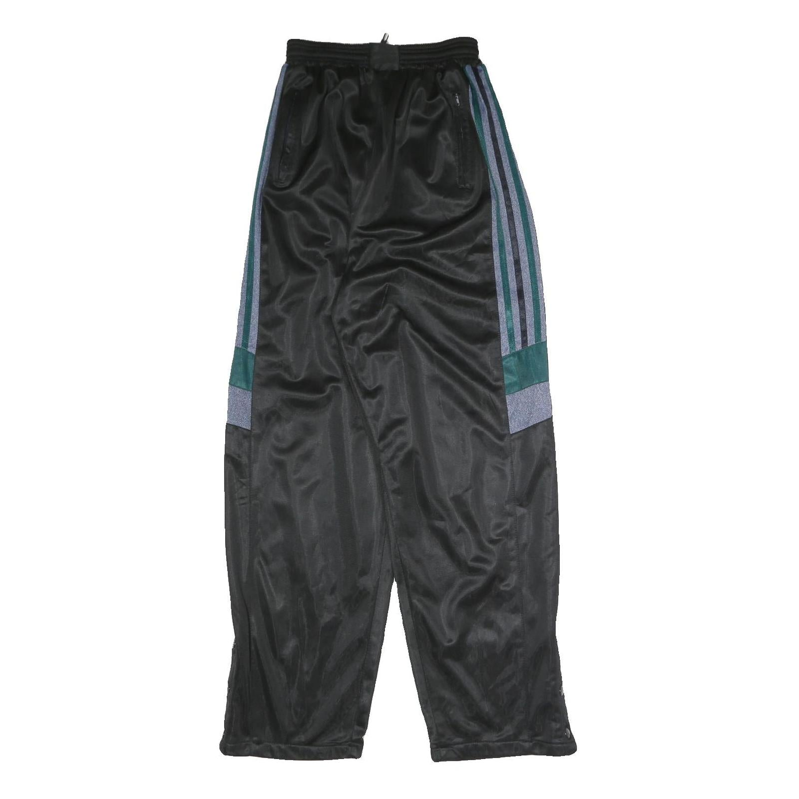Womens Joggers Black & Grey Relaxed Straight M W22 L28 Polyester Blend Track Refurbished - N/A refurbished available on Cerqular