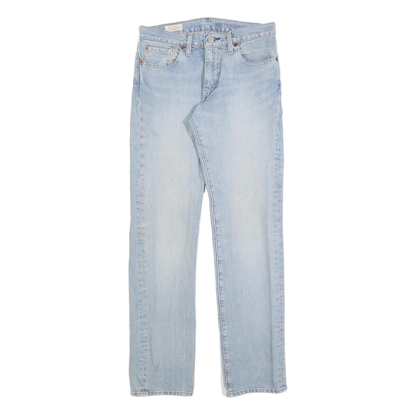 LEVI'S 511 BIG E Mens Jeans Blue Slim Skinny Denim Light W29 L32 Classic Fit Refurbished - N/A refurbished available on Cerqular