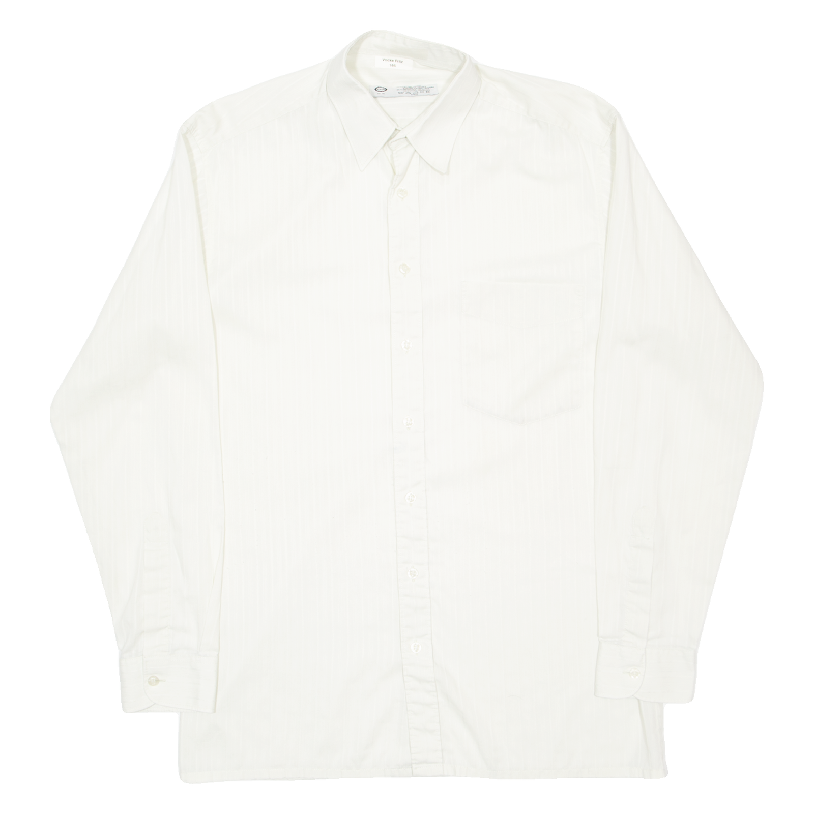 C&A Mens Plain Shirt White Long Sleeve L Refurbished - N/A refurbished available on Cerqular