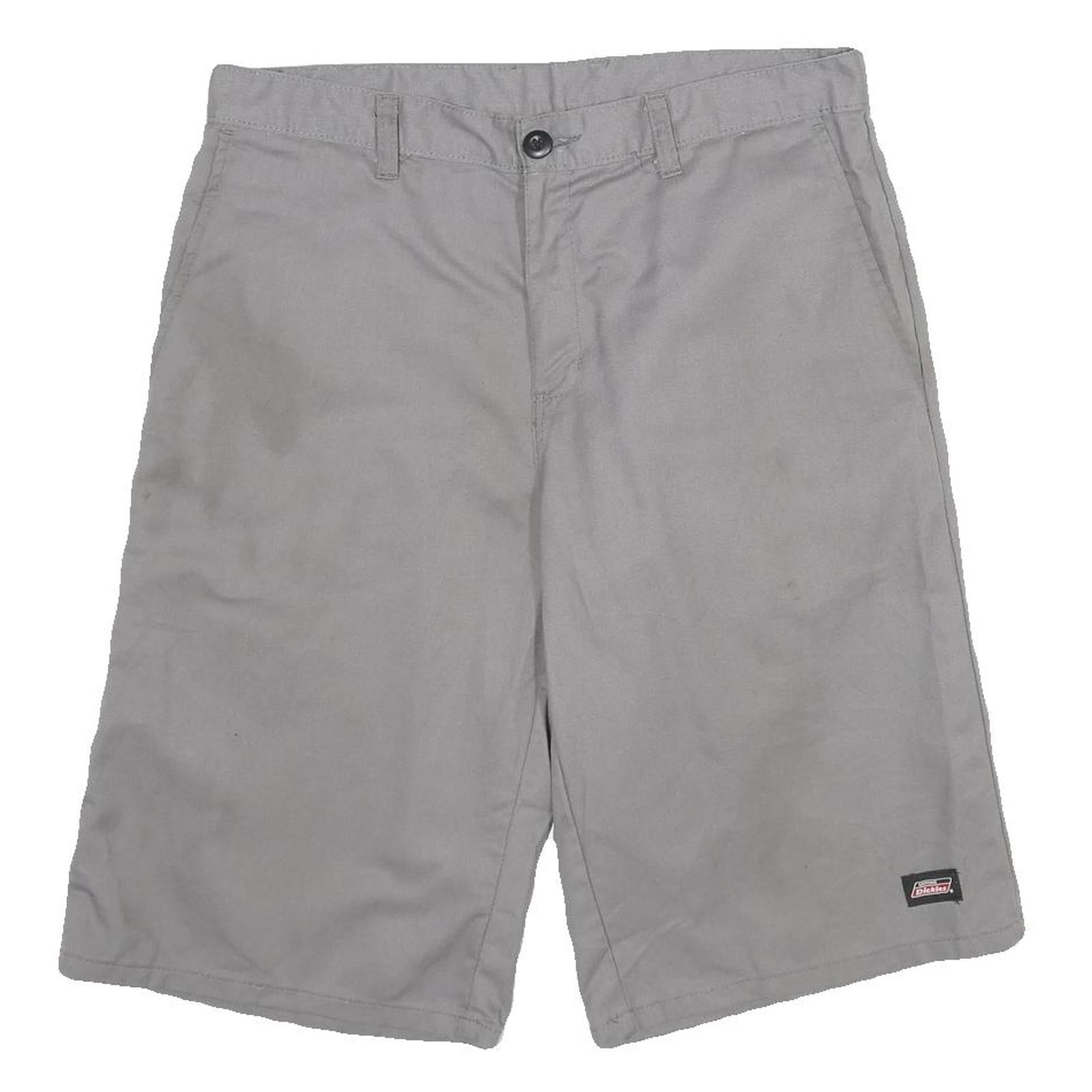 DICKIES Mens Shorts Grey Casual L W34 Workwear Durable Comfort Refurbished - N/A refurbished available on Cerqular