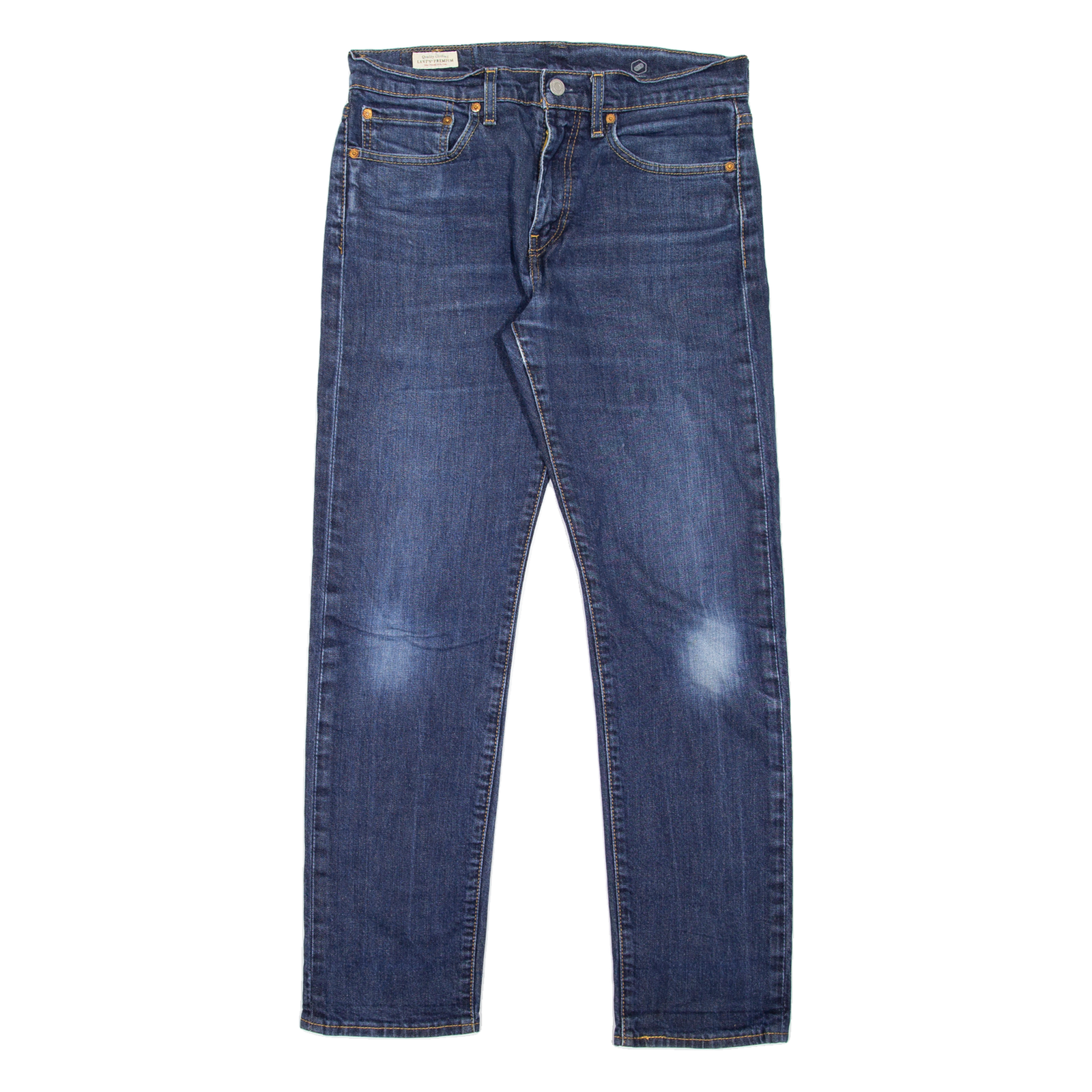LEVI'S 502 Jeans BIG E Mens Blue Regular Tapered Stone Wash W31 L29 Refurbished - N/A refurbished available on Cerqular