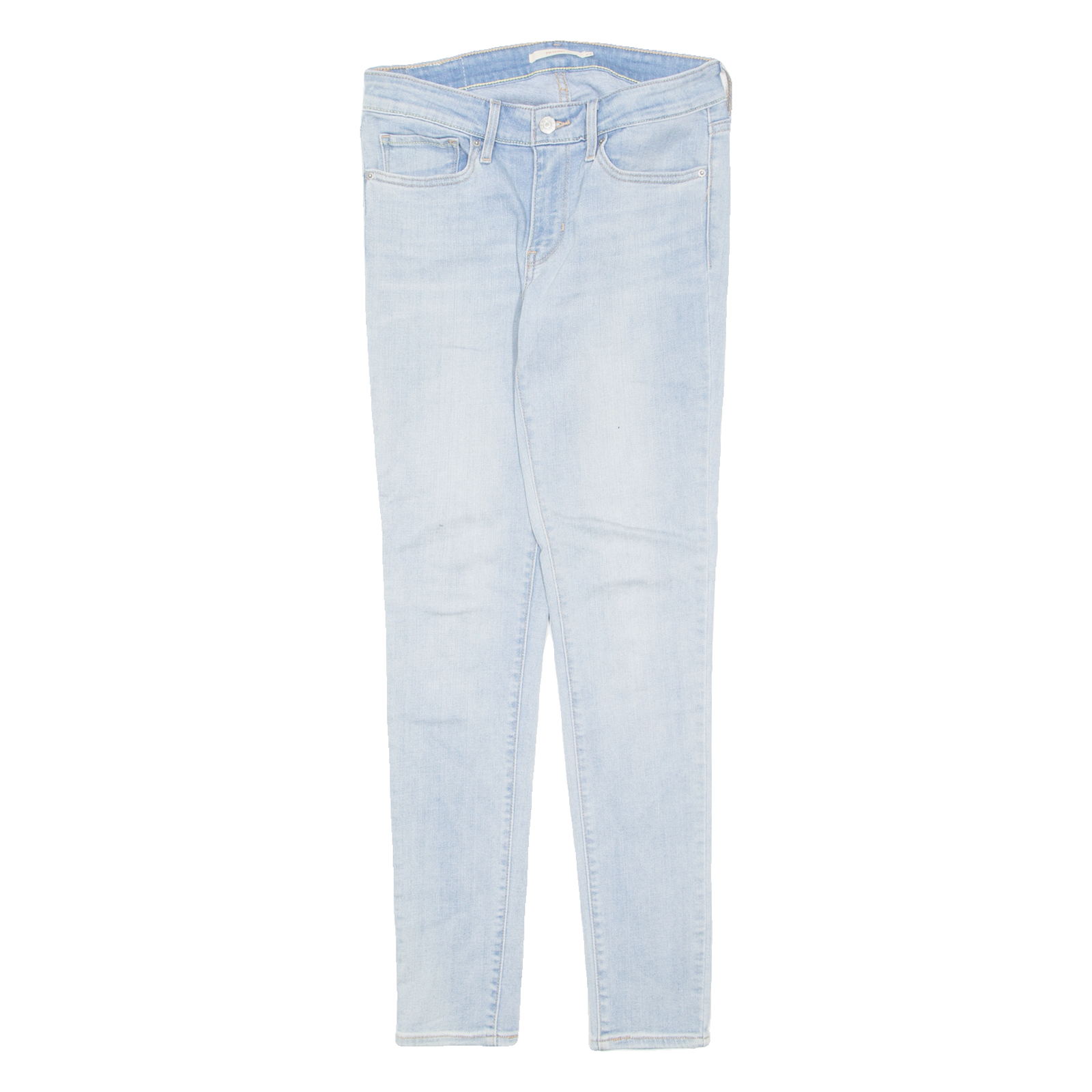 LEVI'S Womens Jeans Blue Regular Straight W27 L30 Refurbished - N/A refurbished available on Cerqular