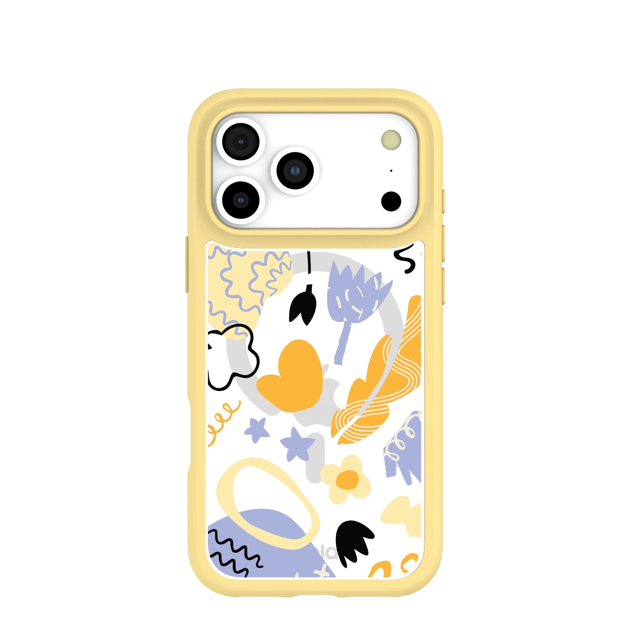 Clear Doodles iPhone 17 Pro Max Case With Sunbeam Ridge (MagSafe included) Refurbished - Pela Case refurbished available on Cerqular