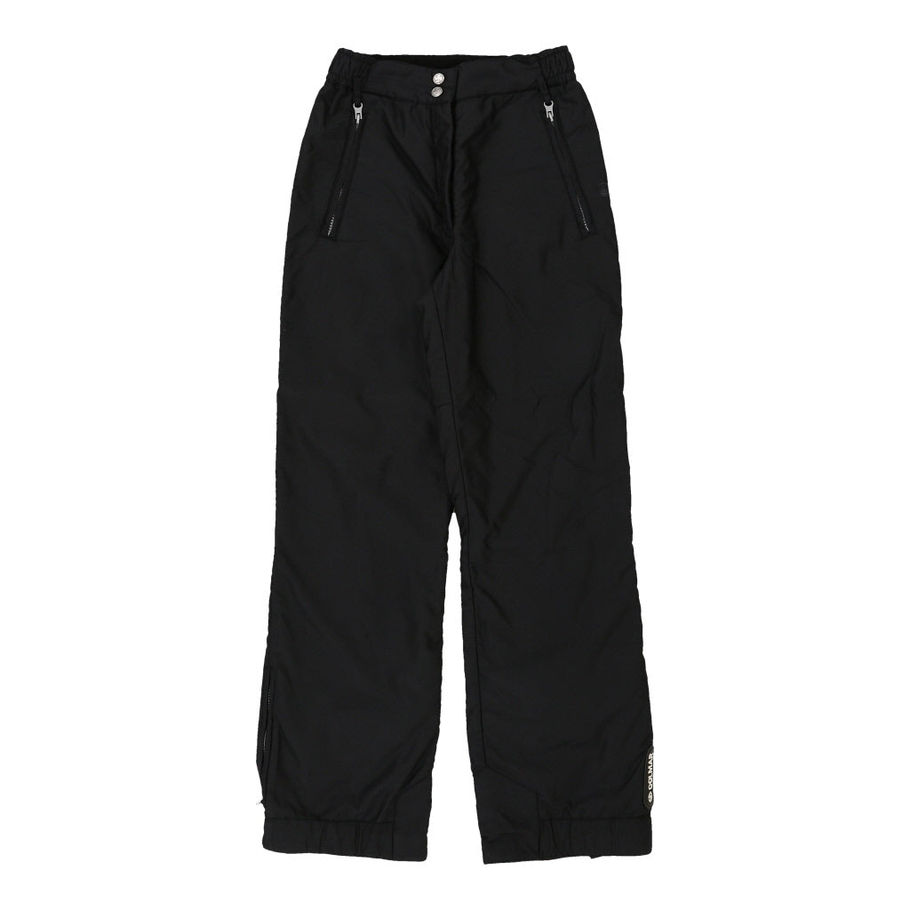 Colmar Trousers - 27W UK 8 Black Polyamide Refurbished - Thrifted (note: this is a term often used to describe second- refurbished available on Cerqular