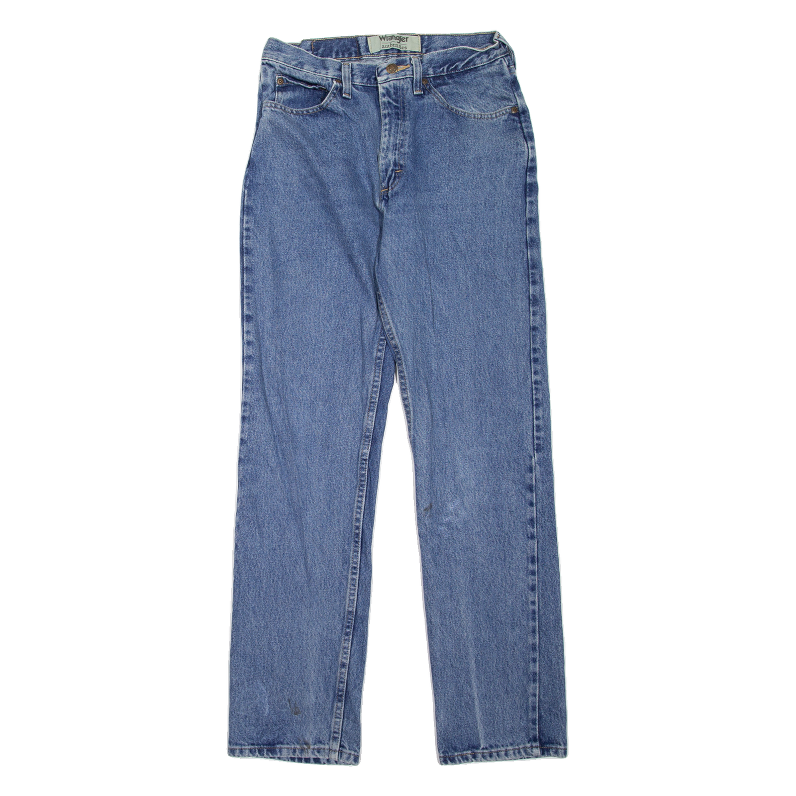WRANGLER Mens Jeans Blue Regular Straight W29 L32 Refurbished - N/A refurbished available on Cerqular