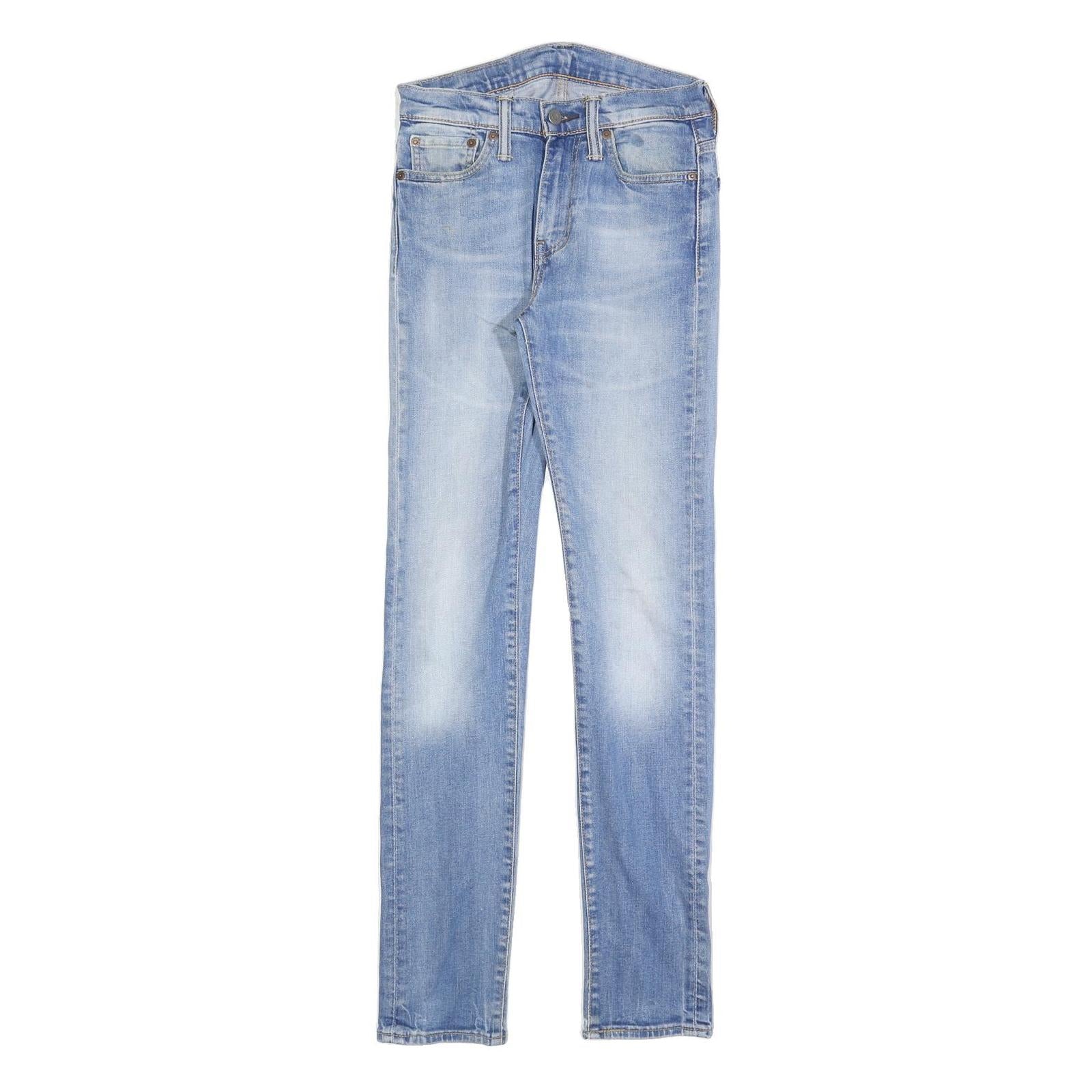 LEVI'S 510 Mens Jeans Blue Slim Skinny Denim Medium Wash W27 L32 Classic Zip Fly Refurbished - N/A refurbished available on Cerqular