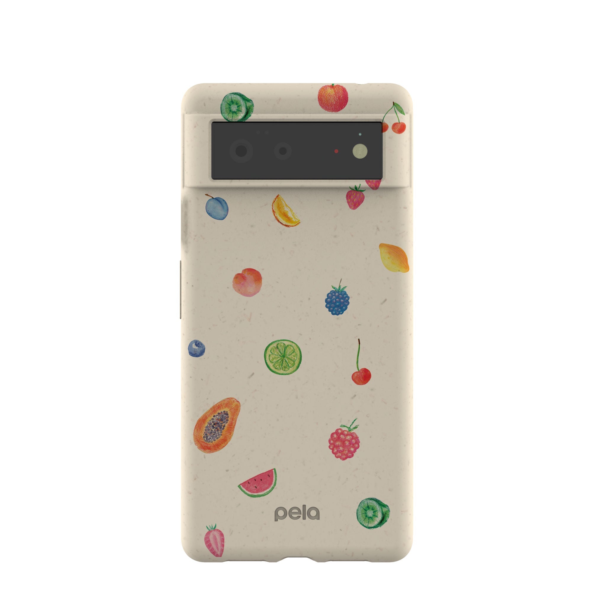 London Fog Lil Fruity Google Pixel 6 Case Refurbished - Pela Case refurbished available on Cerqular