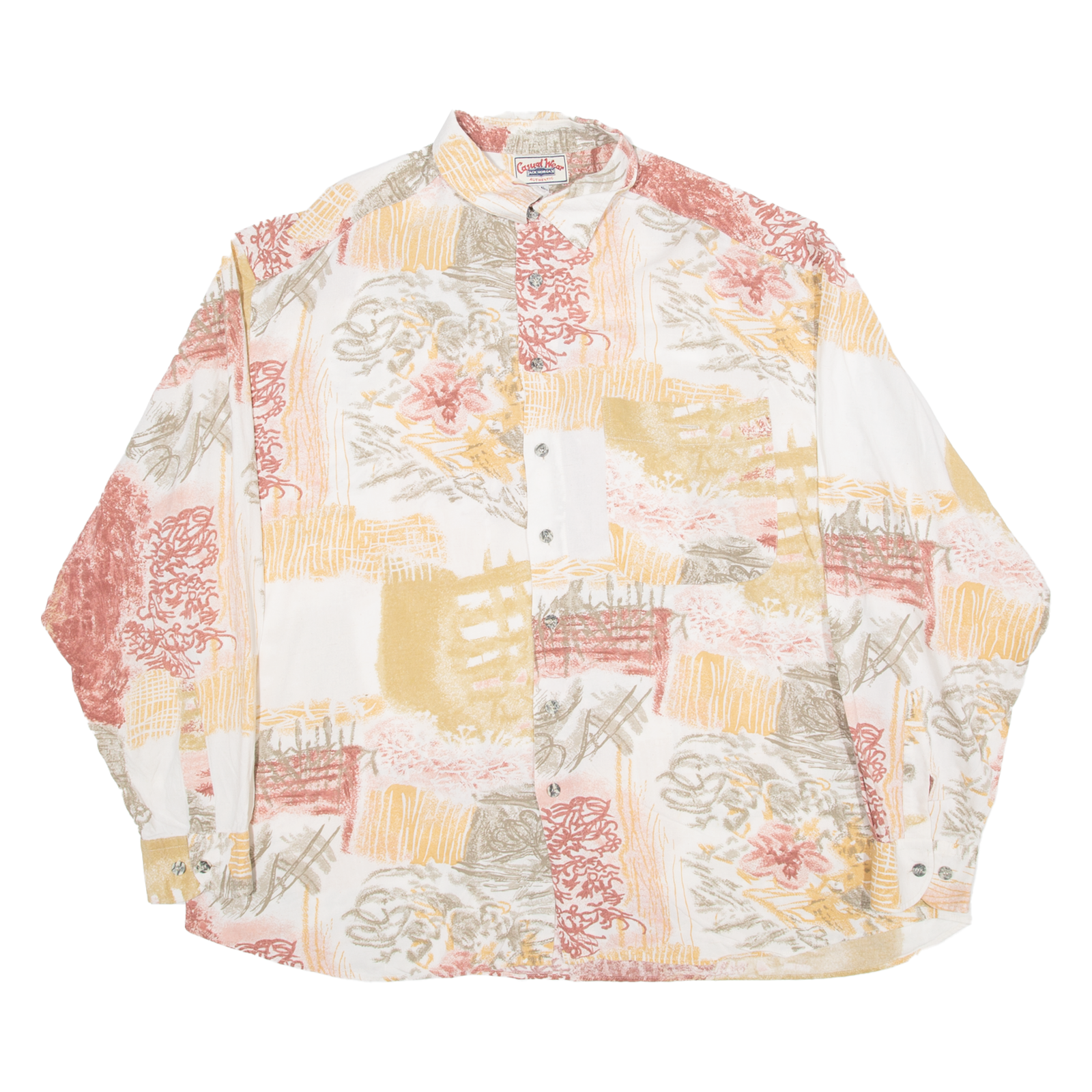 CASUAL WEAR Mens Shirt Pink Long Sleeve XL Refurbished - N/A refurbished available on Cerqular