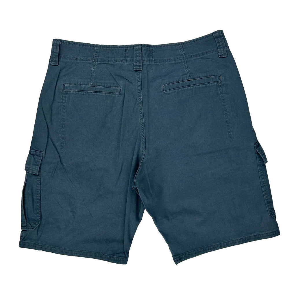 Buy Wrangler Cargo Shorts - 36W 9L Blue Cotton Refurbished - $39.85 Wrangler Cargo Shorts - 36W 9L Blue Cotton Refurbished - Thrifted (note: this is a term often used to describe second- refurbished available on Cerqular