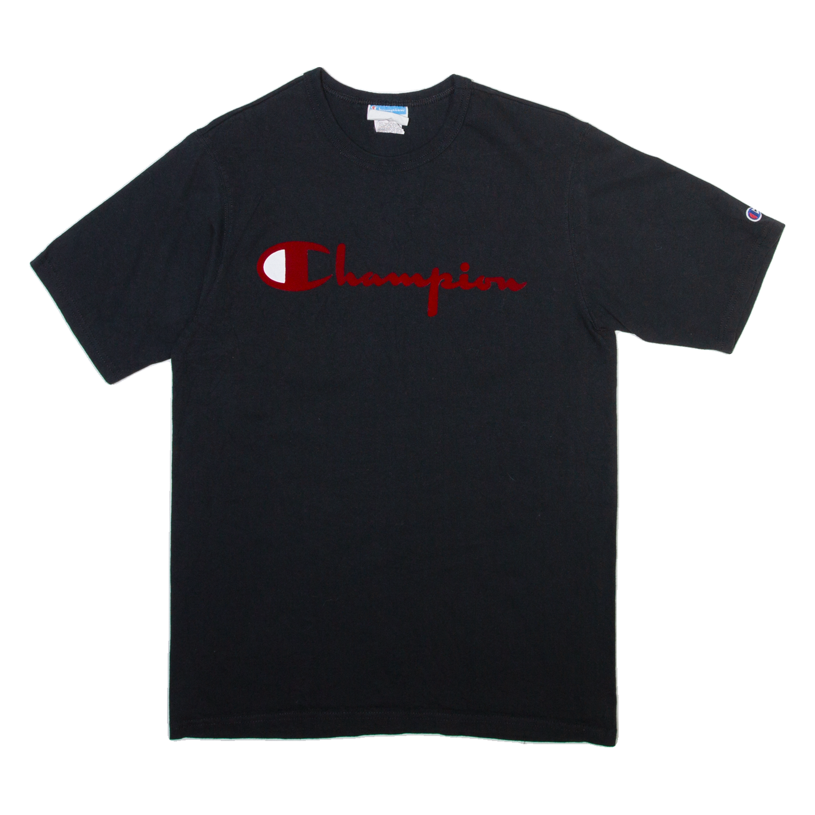 CHAMPION Mens T-Shirt Black M Refurbished - N/A refurbished available on Cerqular