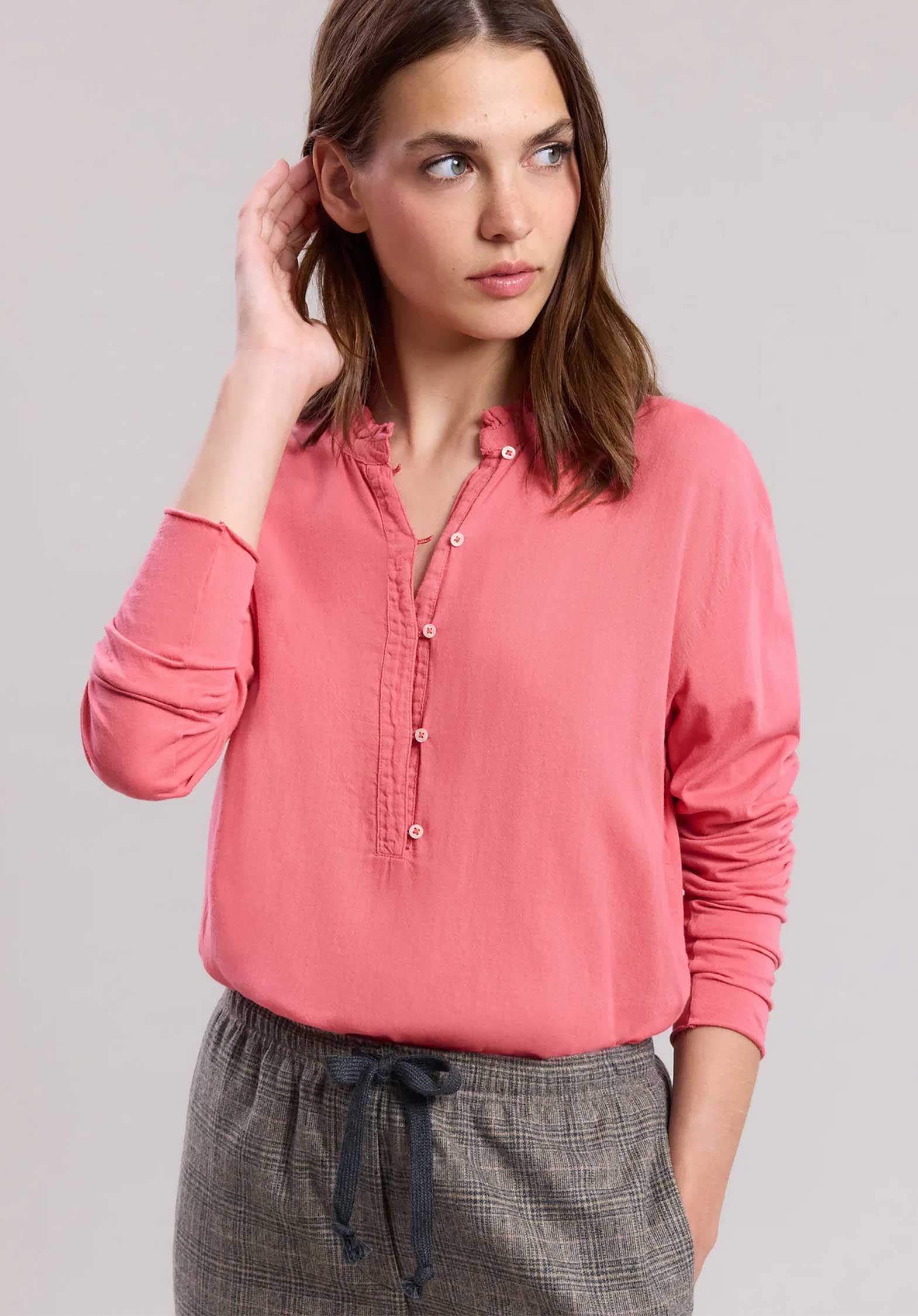 Blouse Tuptin Bctf501 Winter-Blush | Color: WINTER BLUSH | Size: 2-M Refurbished - Rue Madame is a known brand, and the standardized name is " refurbished available on Cerqular