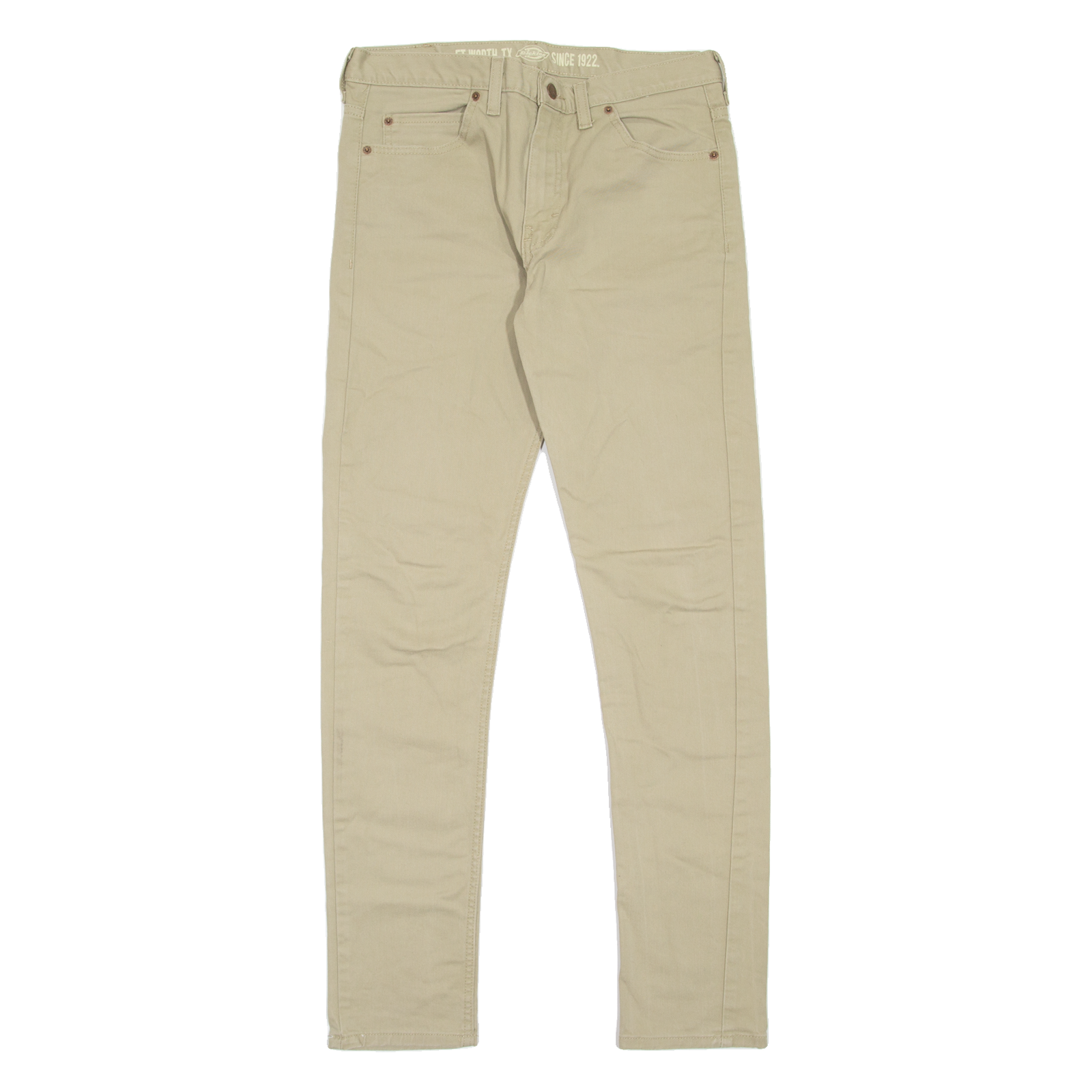 DICKIES Workwear Mens Jeans Green Slim Skinny W32 L34 Refurbished - N/A refurbished available on Cerqular