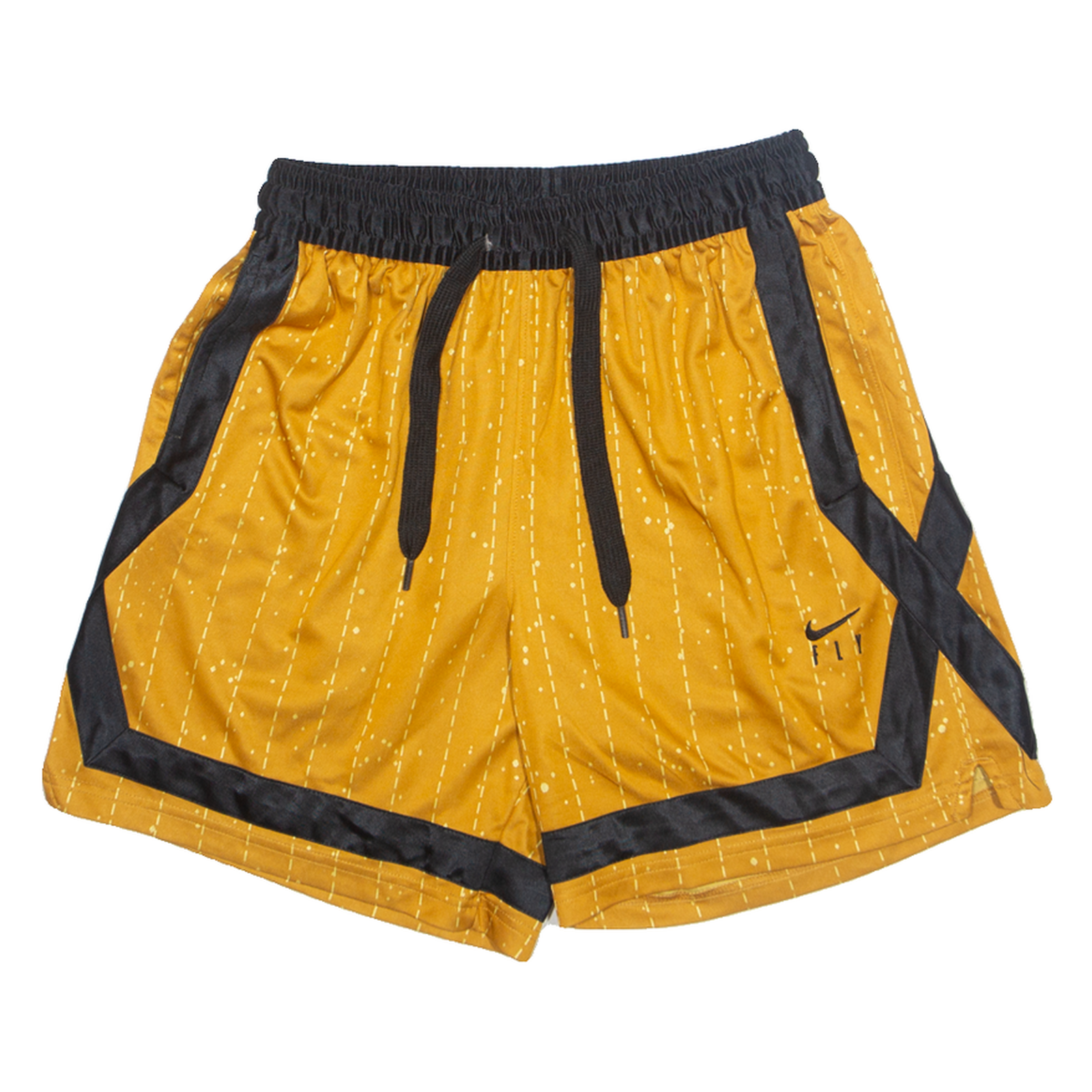 NIKE FLY Mens Sports Shorts Gold Relaxed S W26 Refurbished - N/A refurbished available on Cerqular