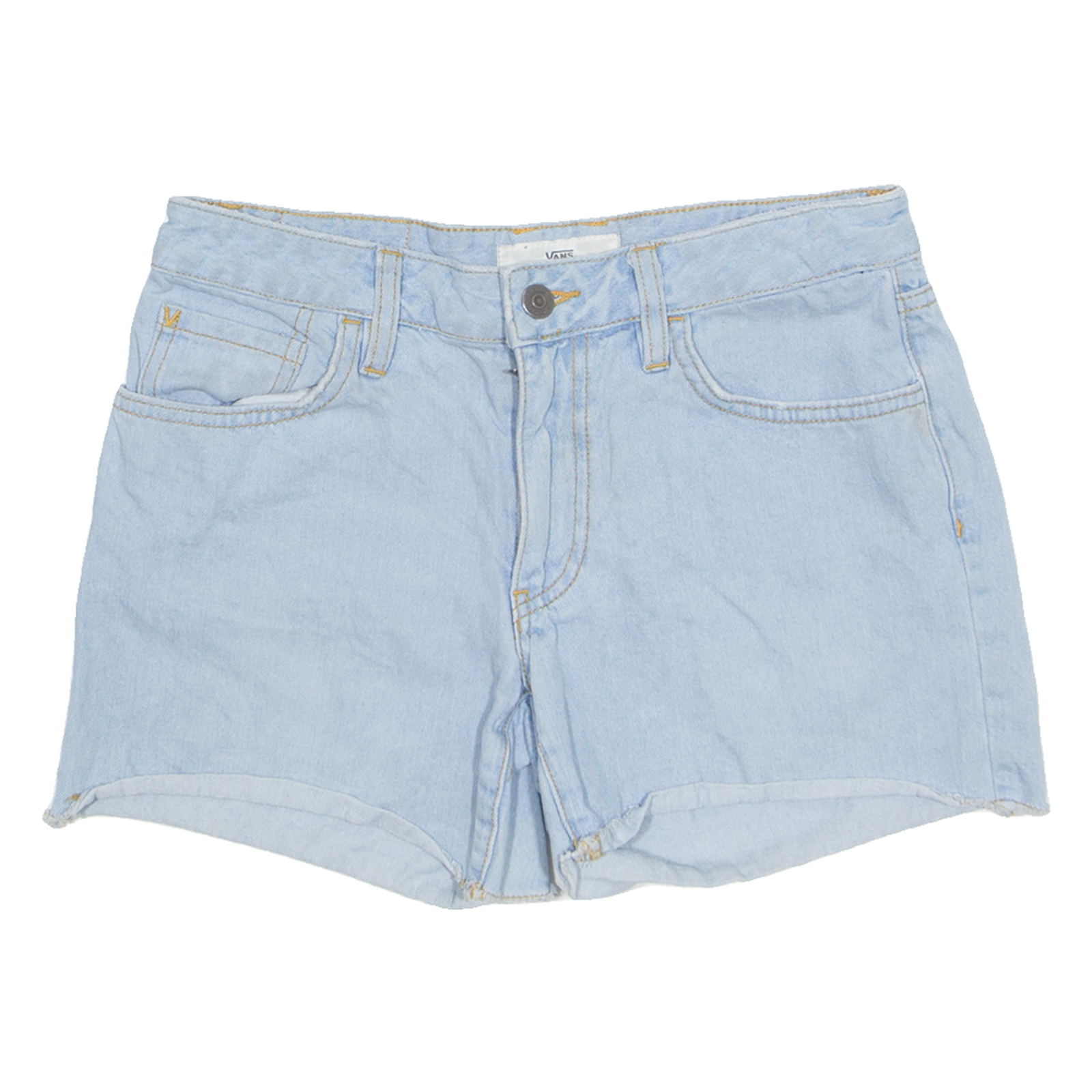 Buy VANS Womens Denim Shorts Blue S W28 Refurbished - $23.39 VANS Womens Denim Shorts Blue S W28 Refurbished - N/A refurbished available on Cerqular