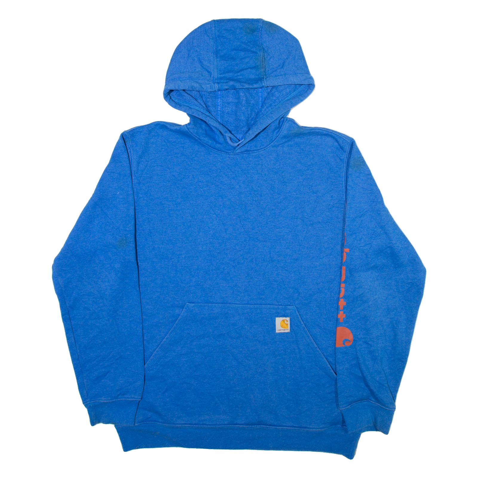 CARHARTT Loose Fit Mens Blue Hoodie M Refurbished - N/A refurbished available on Cerqular