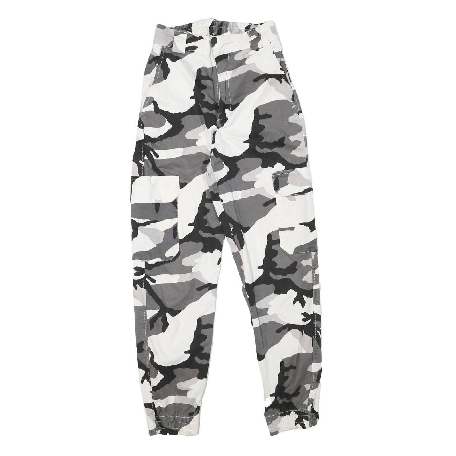 Buy Womens Camo Print Cotton Blend Relaxed Cargo Trousers W22 L26 Elastic Cuffs Refurbished - $23.39 Womens Camo Print Cotton Blend Relaxed Cargo Trousers W22 L26 Elastic Cuffs Refurbished - N/A refurbished available on Cerqular