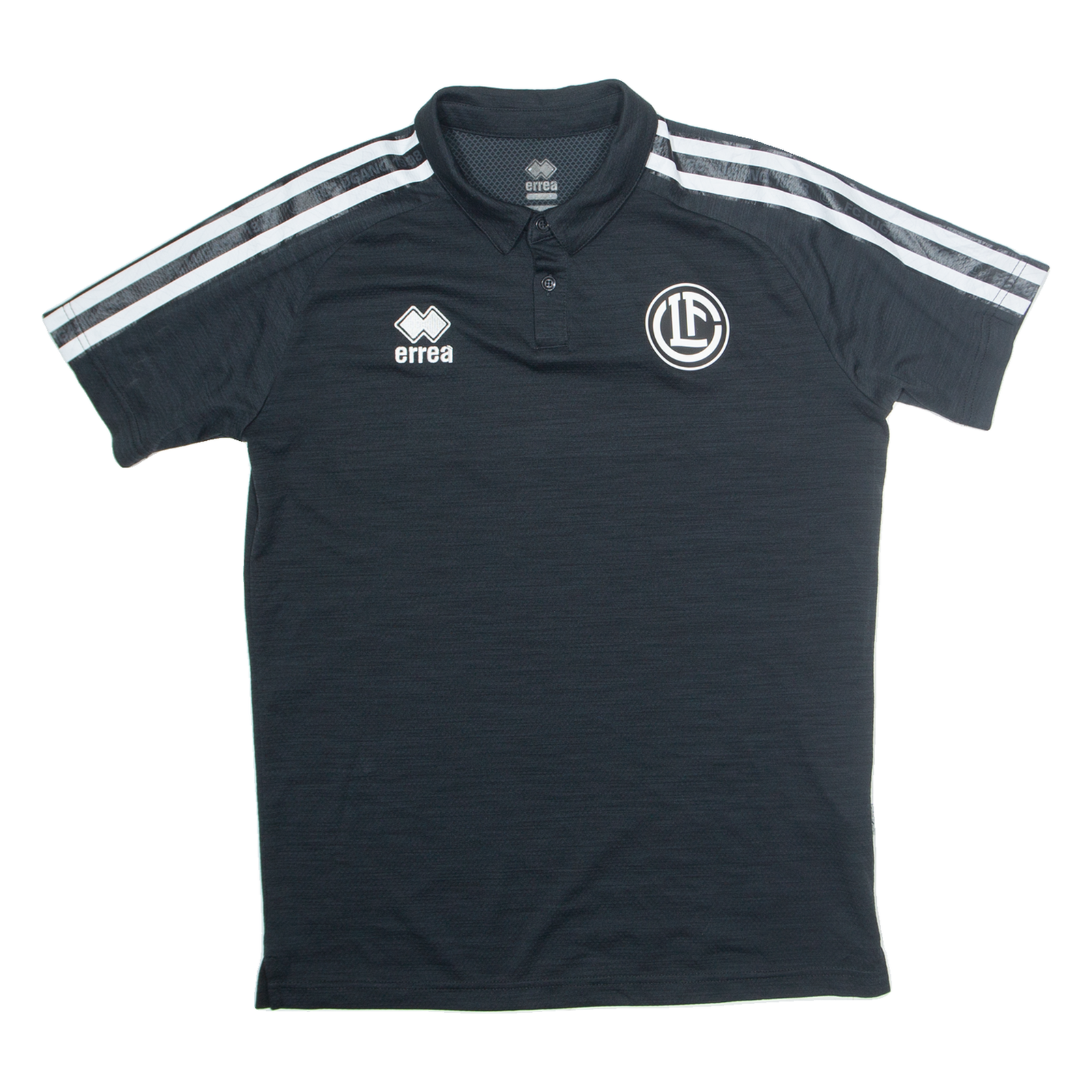 ERREA Mens Football Shirt Jersey Black Collared M Refurbished - N/A refurbished available on Cerqular