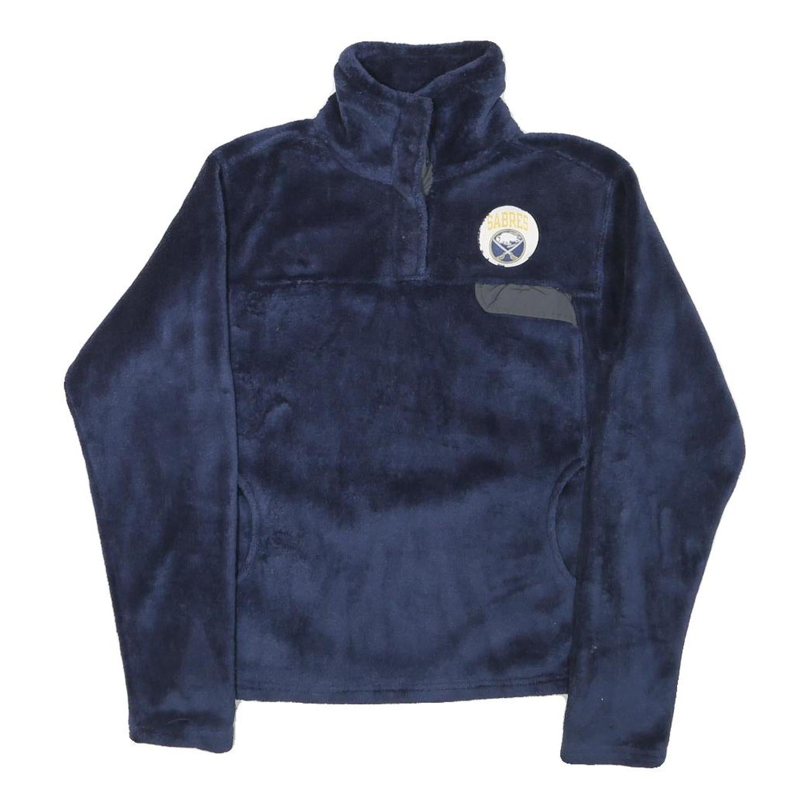 NHL Mens Blue Pullover Plain Crew Neck Basic Knit Jumper S Soft Warm Refurbished - N/A refurbished available on Cerqular
