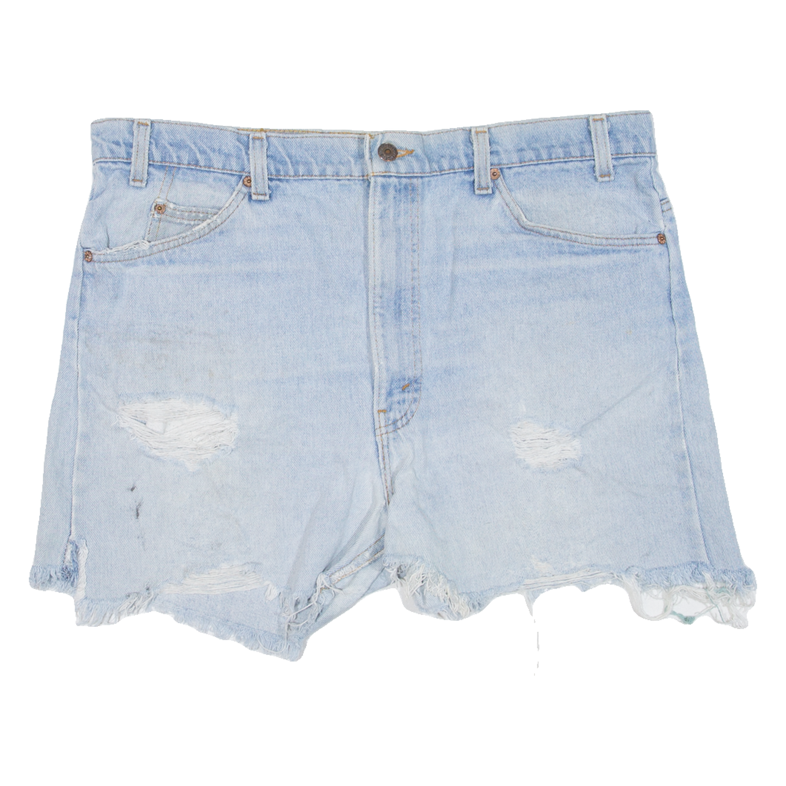 LEVI'S 505 Womens Denim Shorts Blue 2XL W40 Refurbished - N/A refurbished available on Cerqular