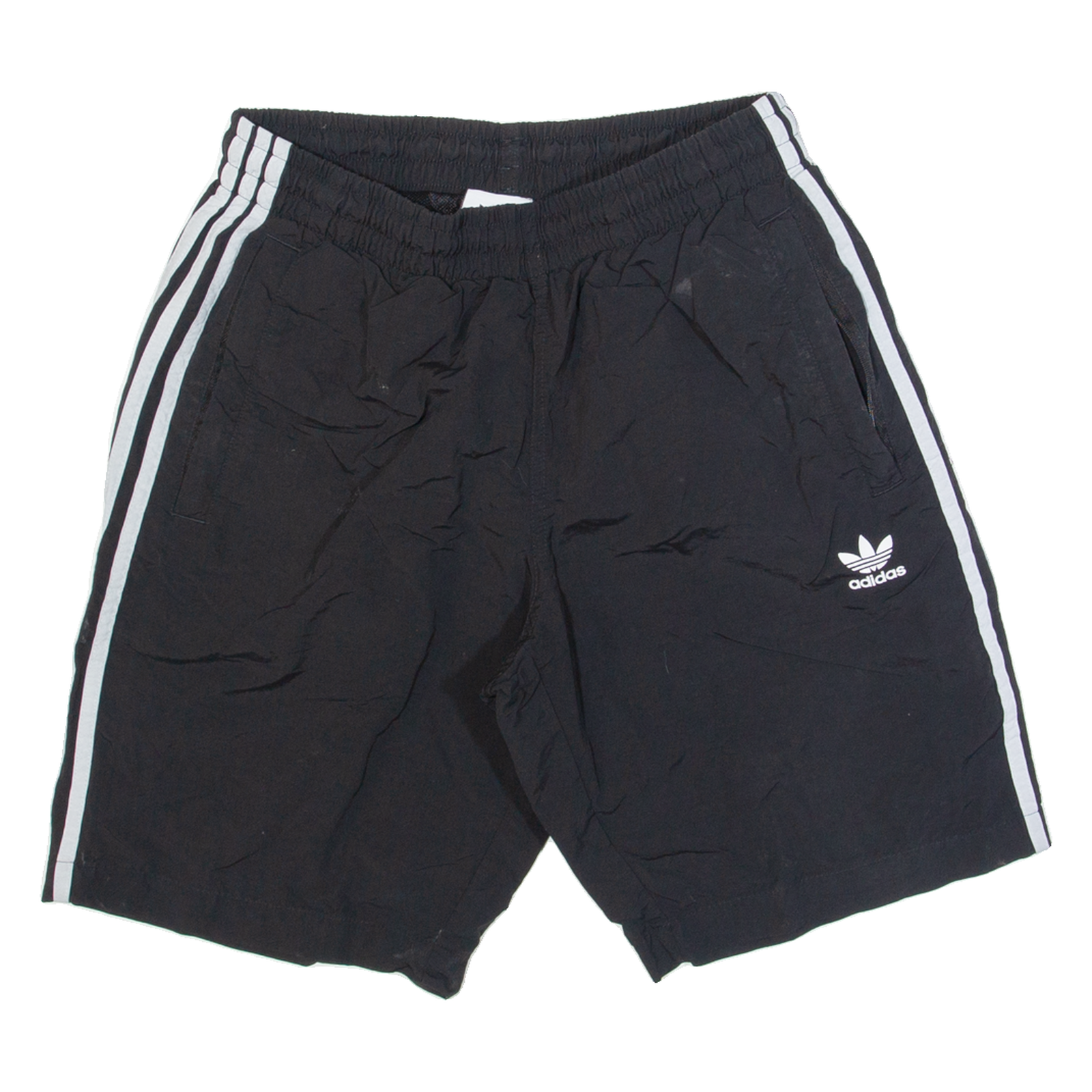 NIKE Mesh Lined Mens Swimming Shorts Black Relaxed S W28 Refurbished - N/A refurbished available on Cerqular