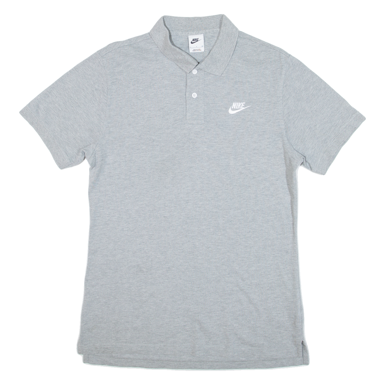 NIKE Mens Polo Shirt Grey S Refurbished - N/A refurbished available on Cerqular