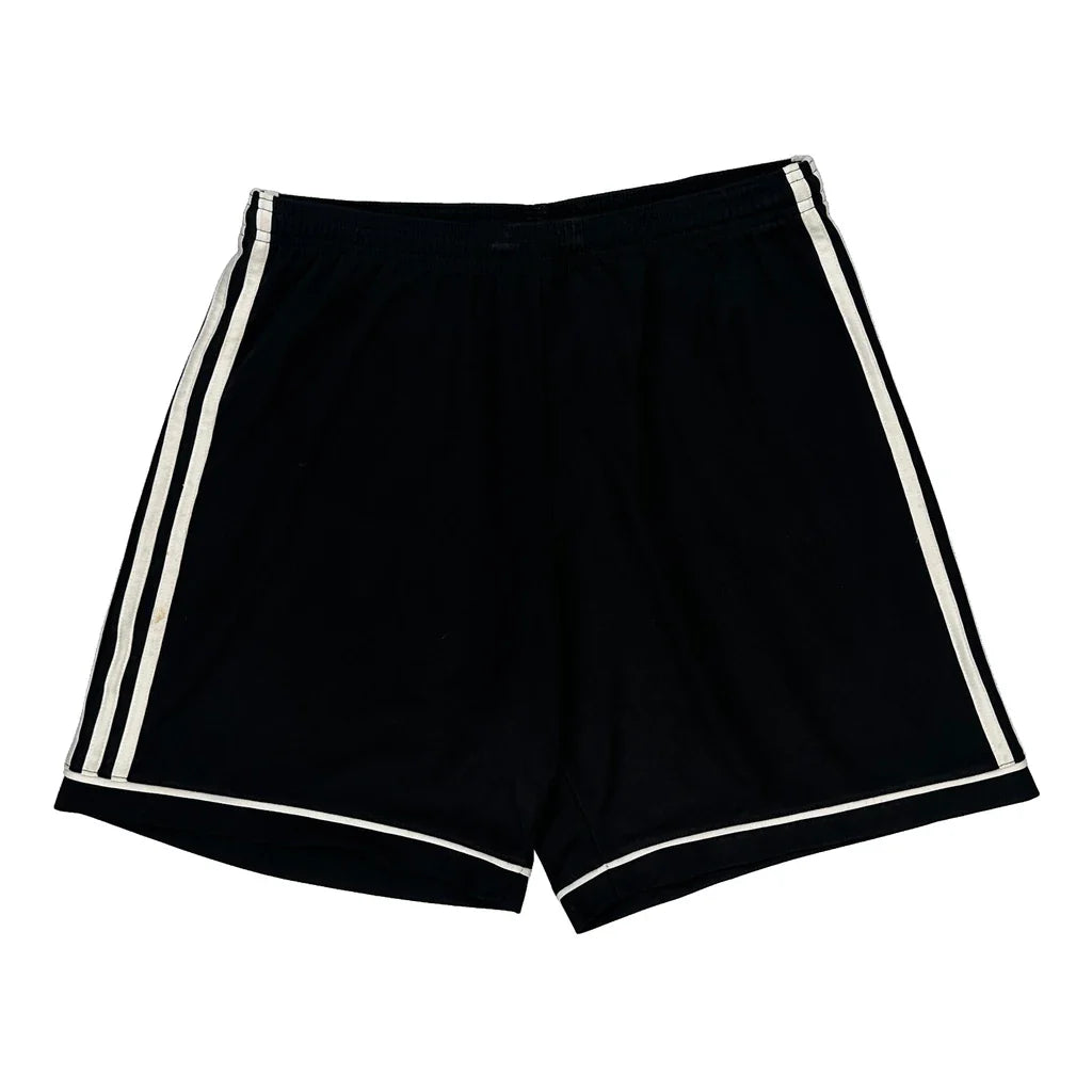 Climalite Adidas Sport Shorts - Medium Black Polyester Refurbished - Thrifted (note: this is a term often used to describe second- refurbished available on Cerqular