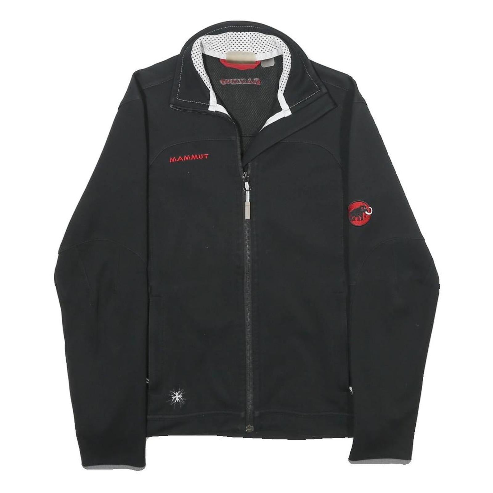 MAMMUT Womens Black Jacket XS Polyester Blend Zip Outdoor Casual Lightweight Refurbished - N/A refurbished available on Cerqular